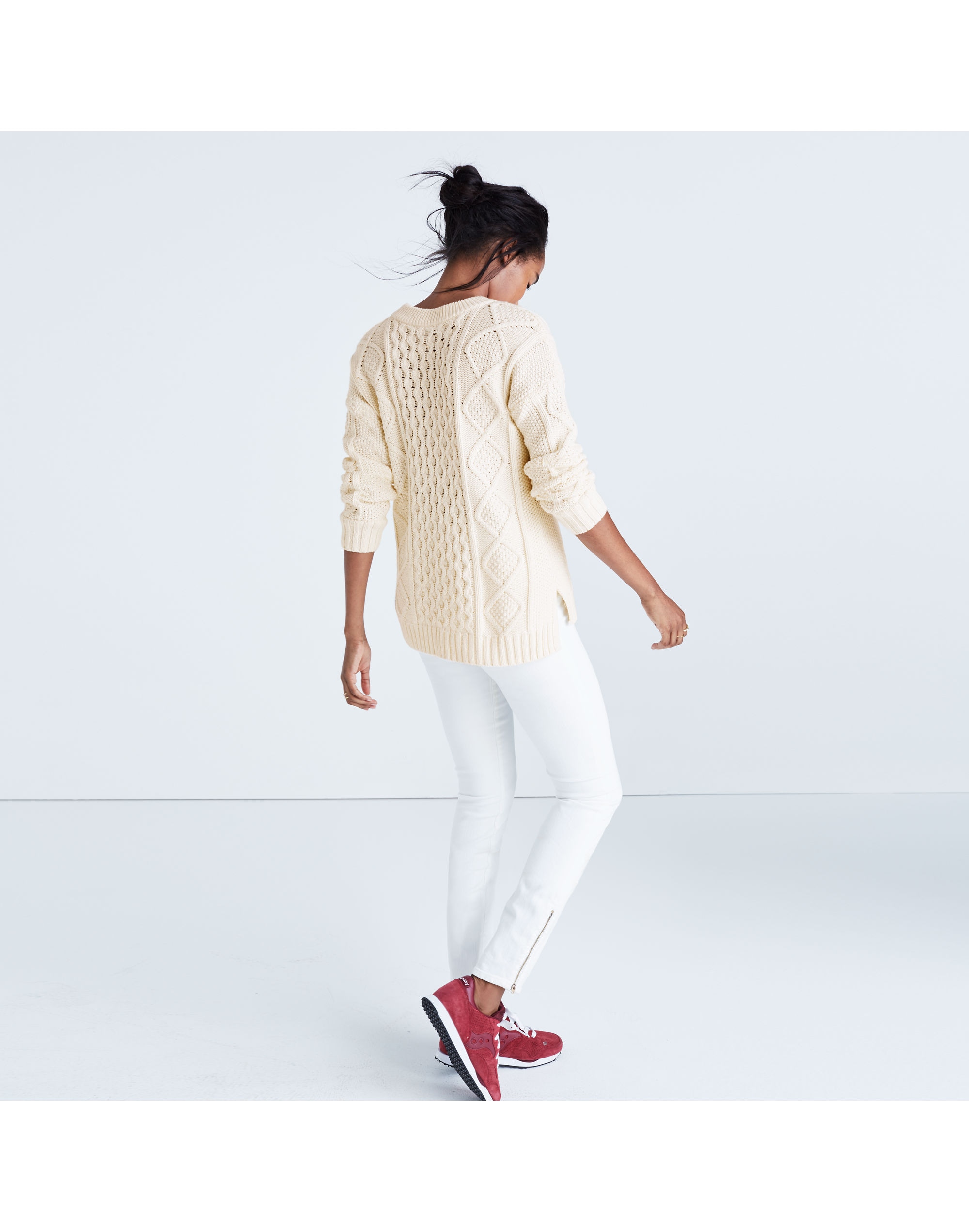 Classic Cable Pullover Sweater