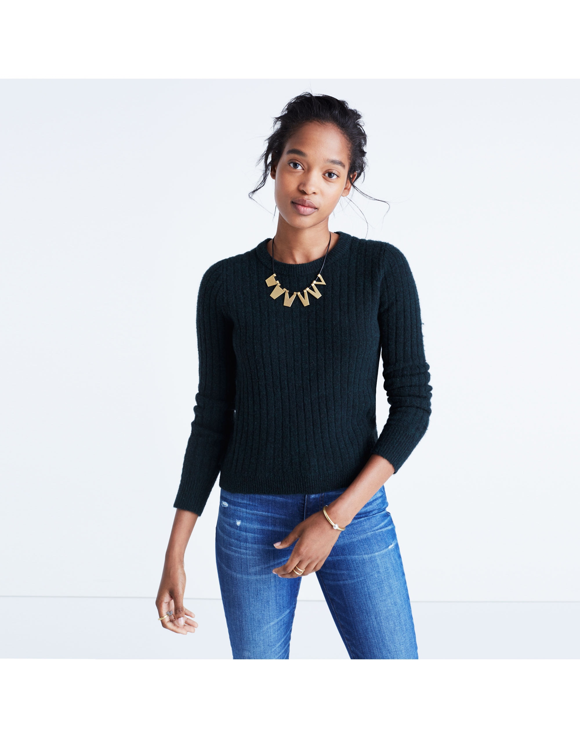 Bookend Pullover Sweater