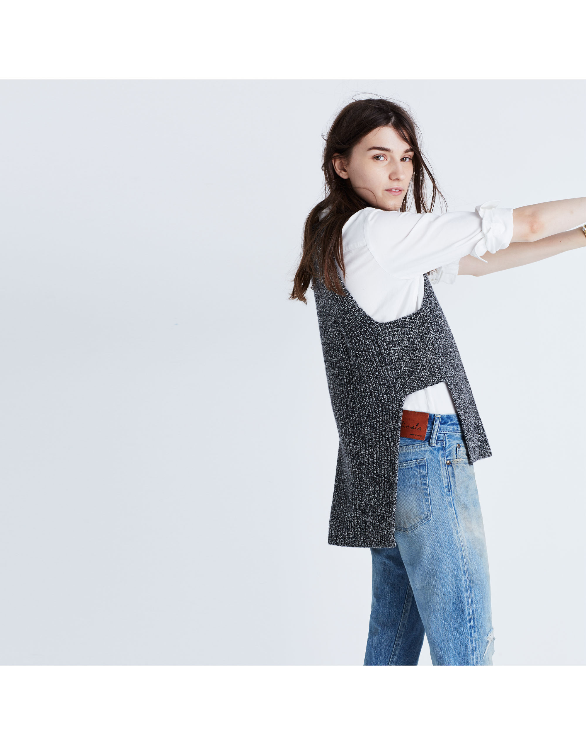 Open-Side Sweater-Vest