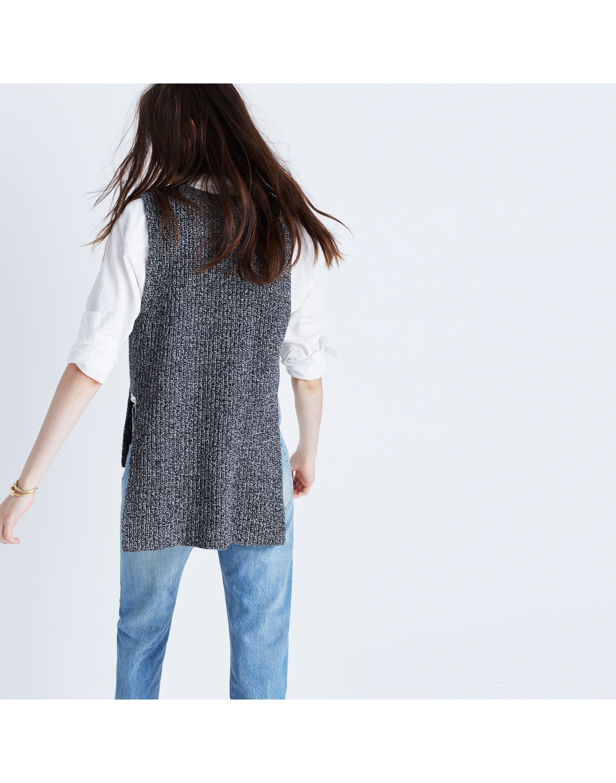 Open-Side Sweater-Vest
