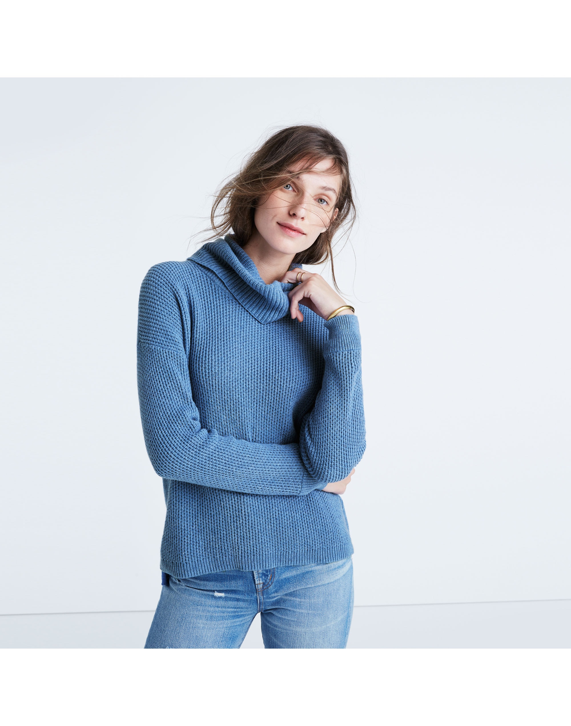 Convertible Turtleneck Sweater