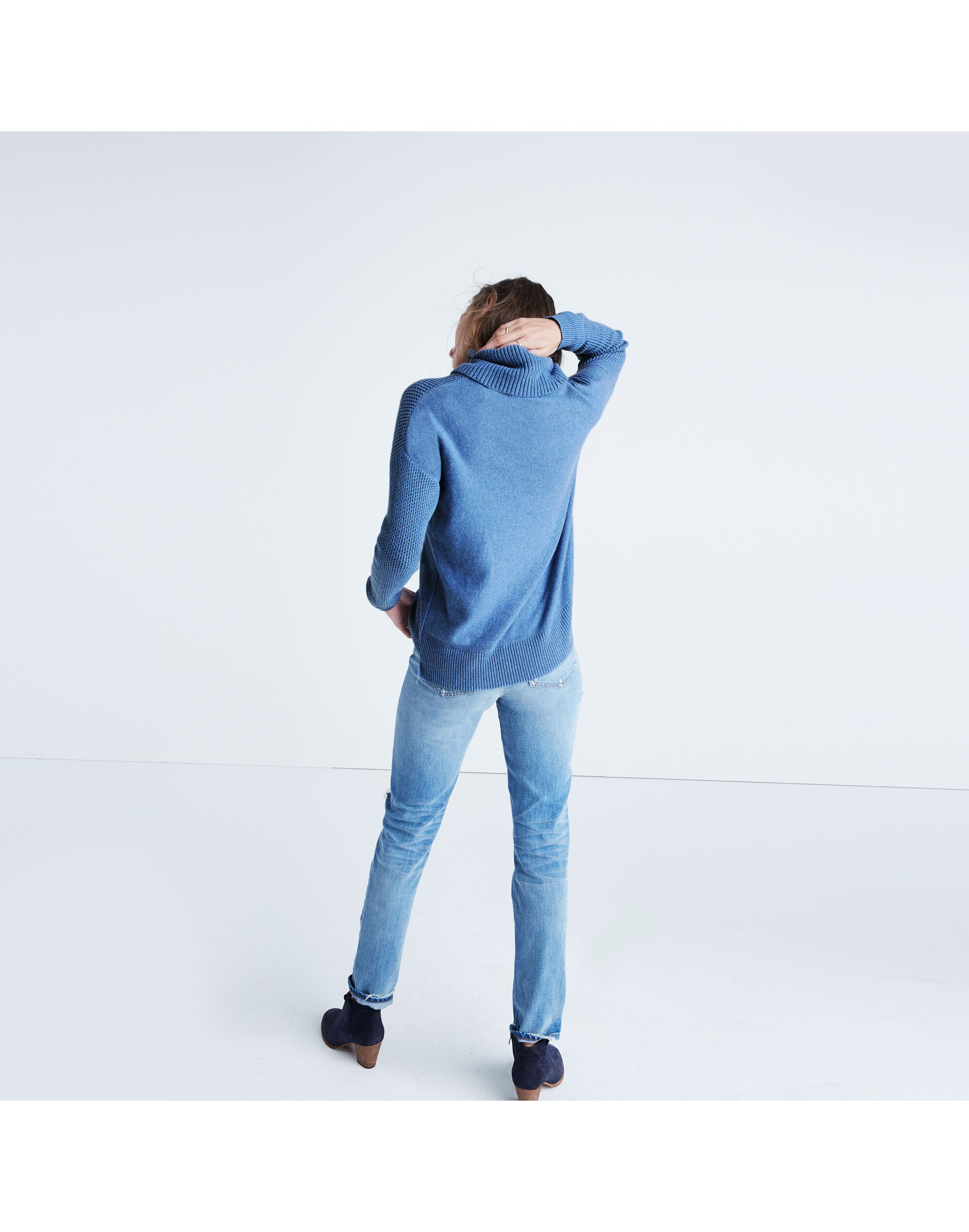 Convertible Turtleneck Sweater