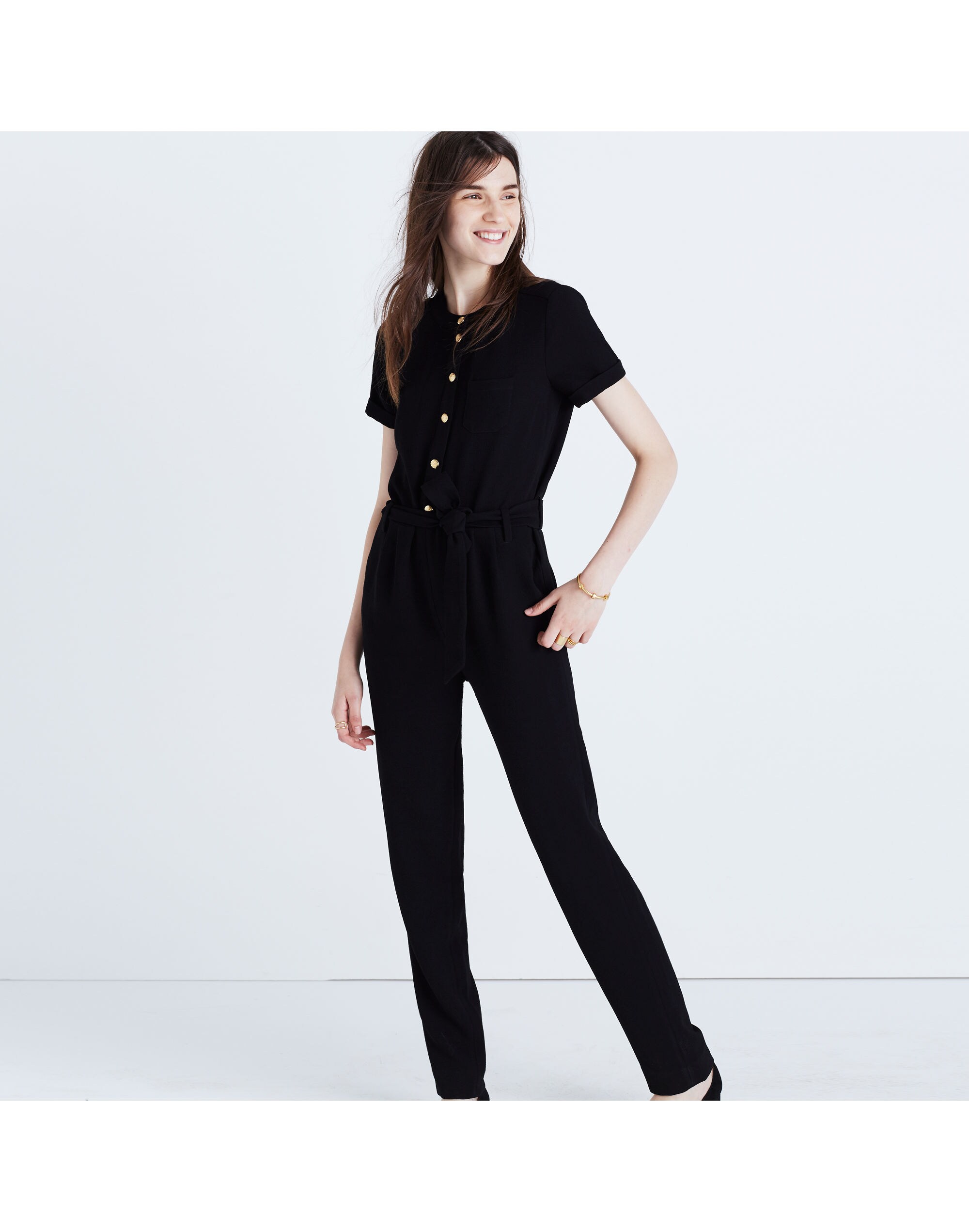 Madewell et S&eacute;zane&reg; Crepe Juliette Jumpsuit