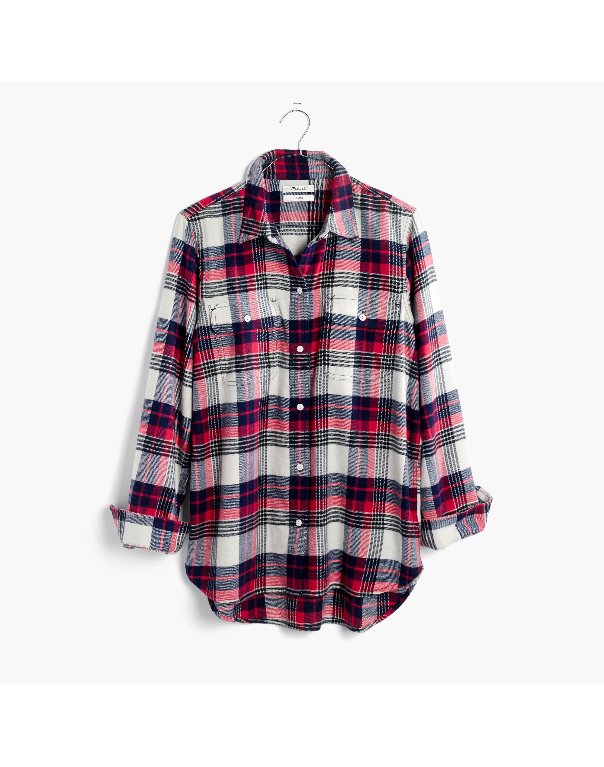 Flannel Classic Ex-Boyfriend Shirt in Drayton Plaid