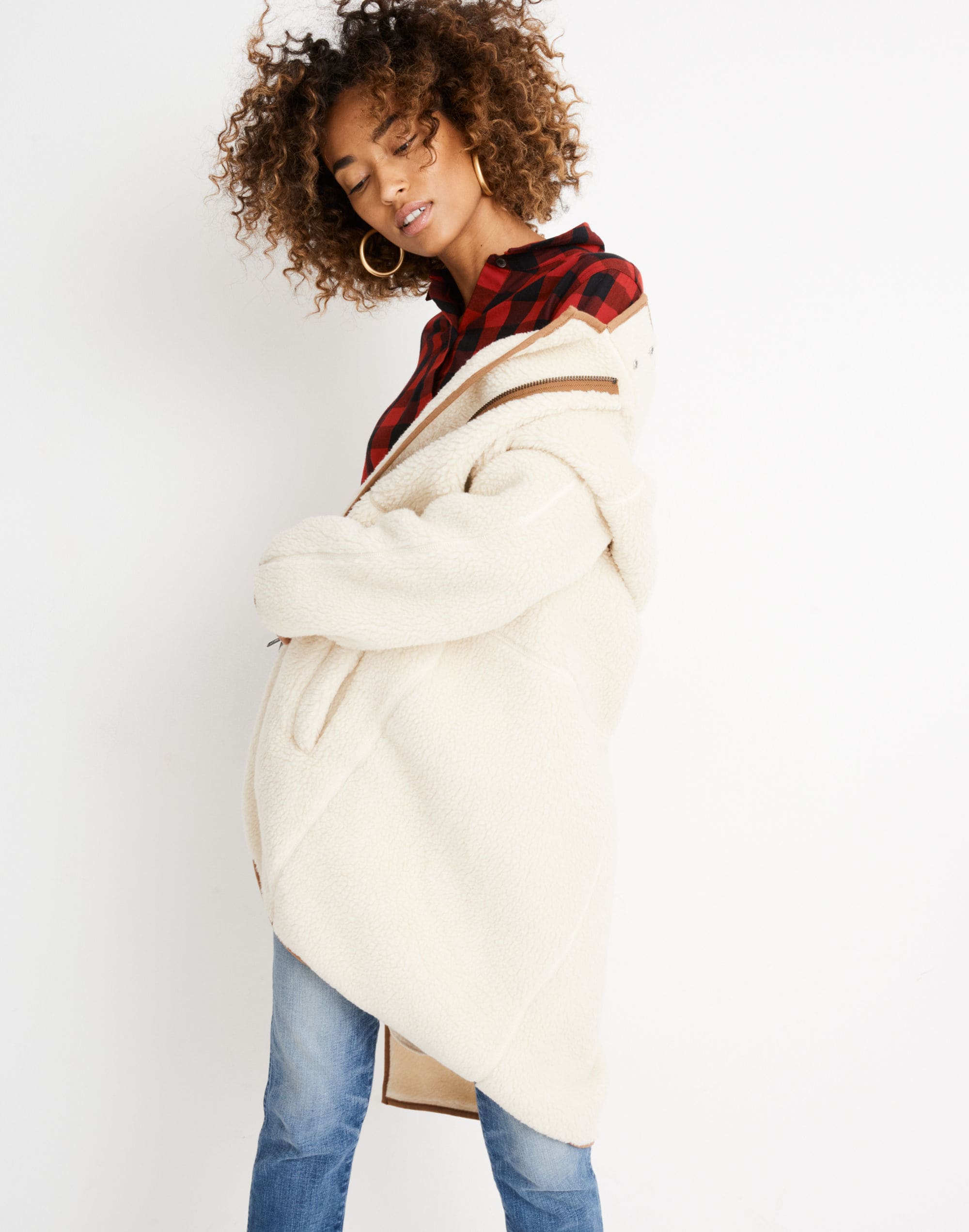 Sherpa Cocoon Coat