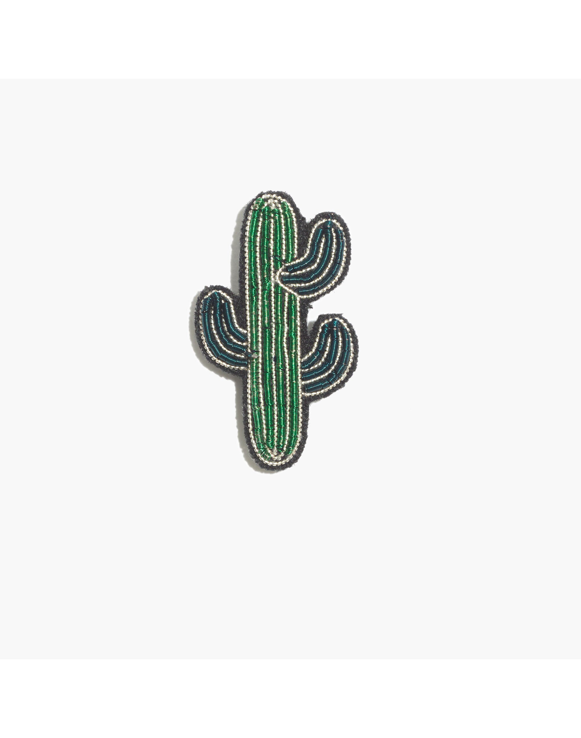 Macon &amp; Lesquoy Hand-Embroidered Pin
