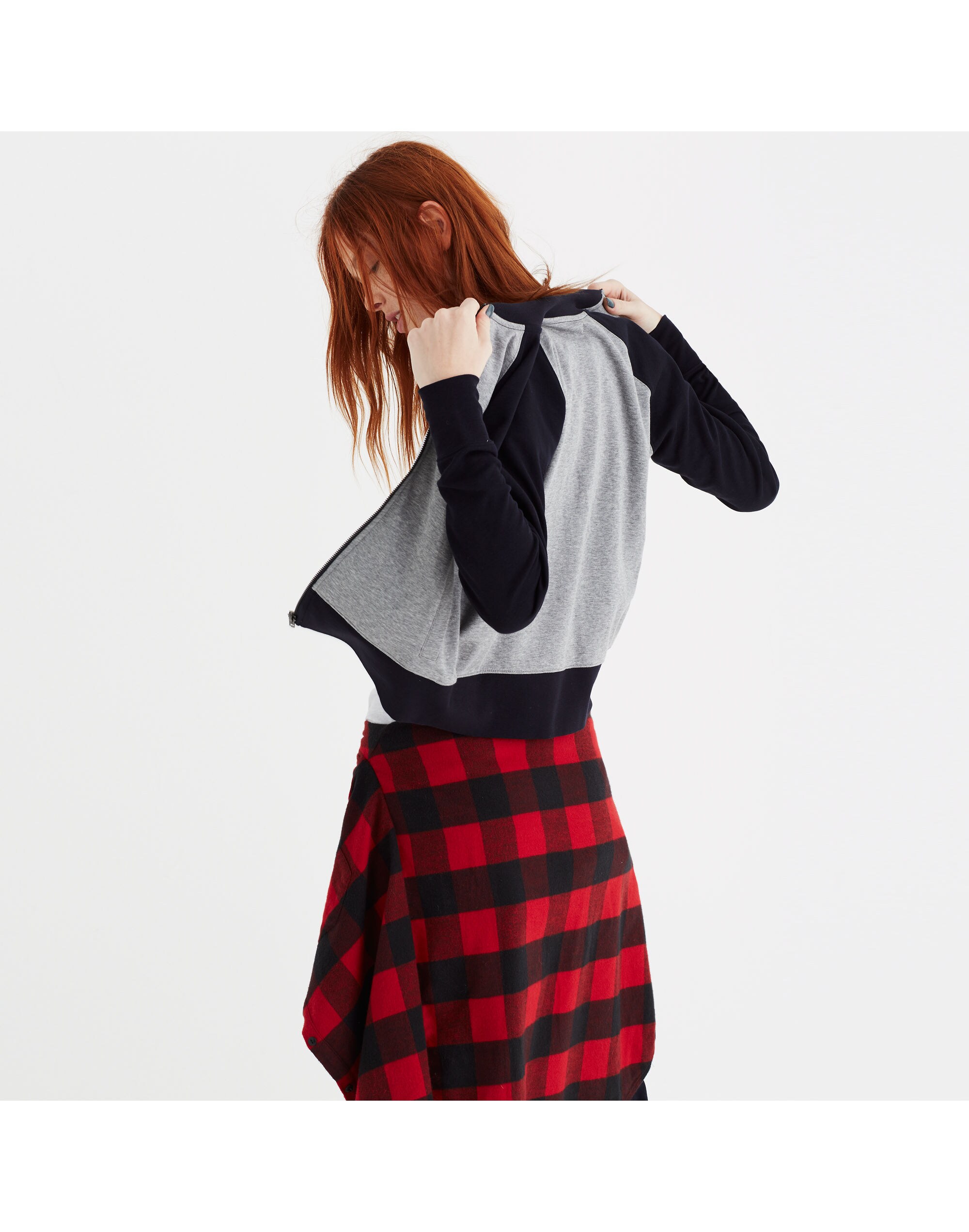 Offline Sweatshirt Bomber Jacket