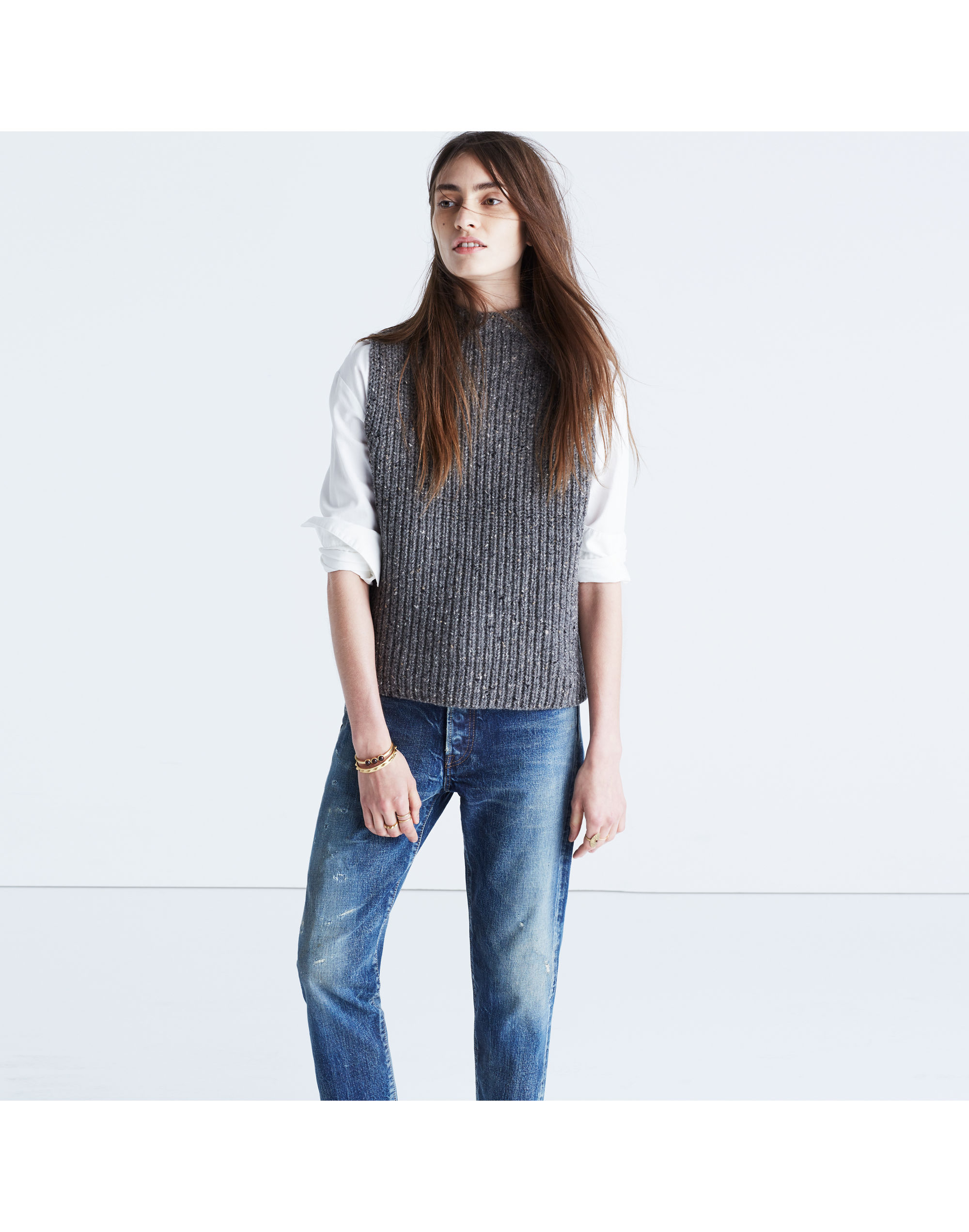 landward sleeveless sweater