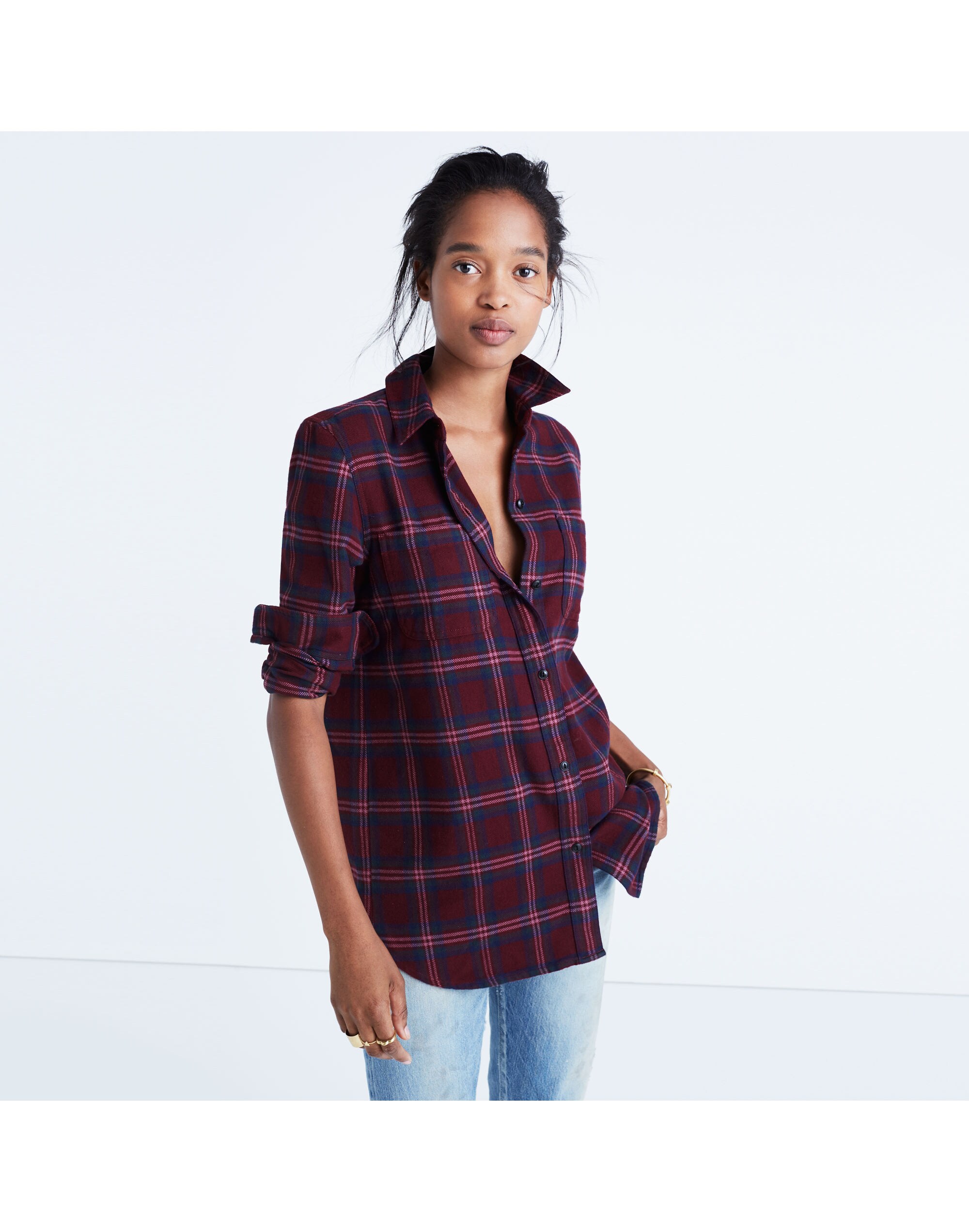 Flannel Classic Ex-Boyfriend Shirt in Jensen Plaid