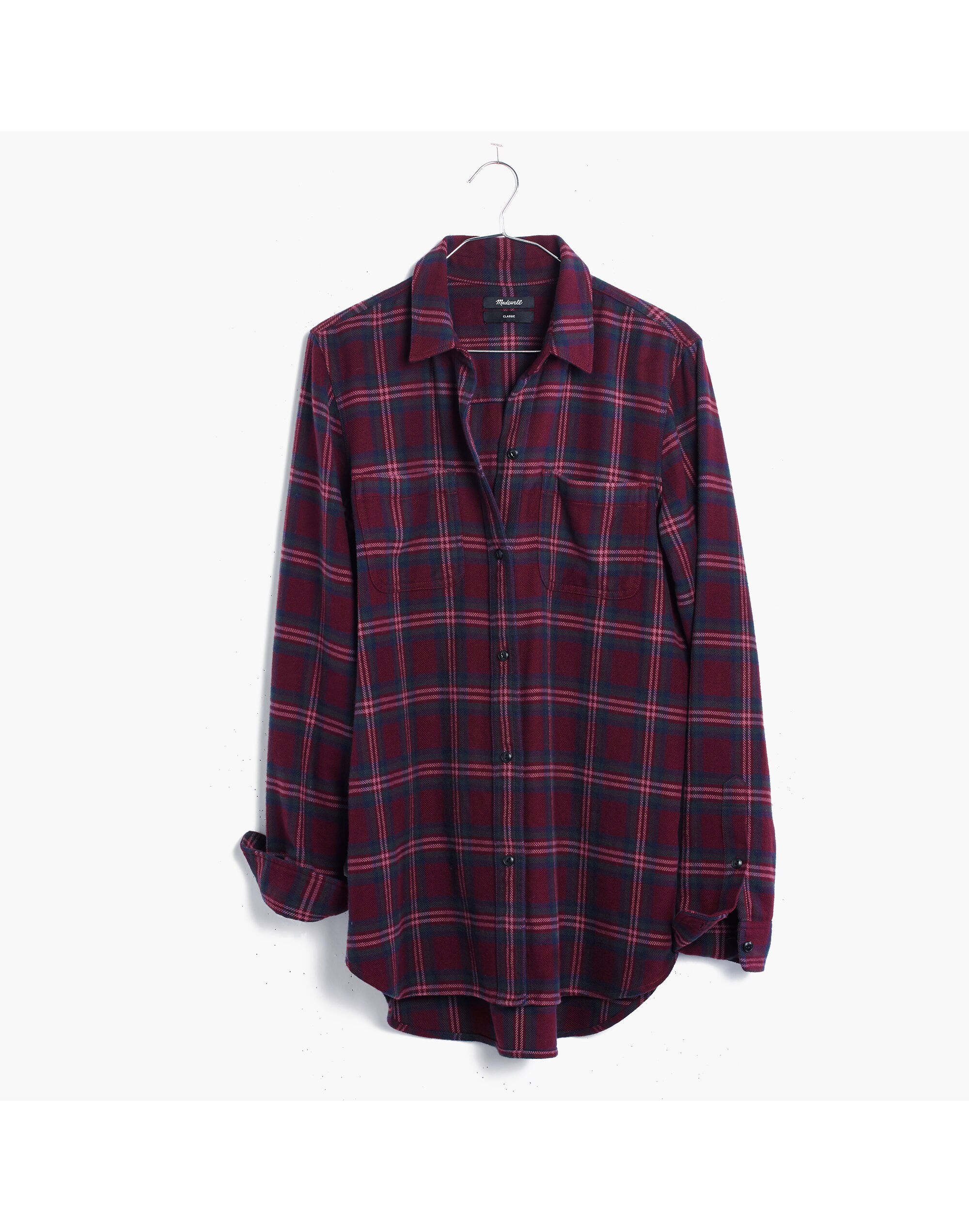 Flannel Classic Ex-Boyfriend Shirt in Jensen Plaid