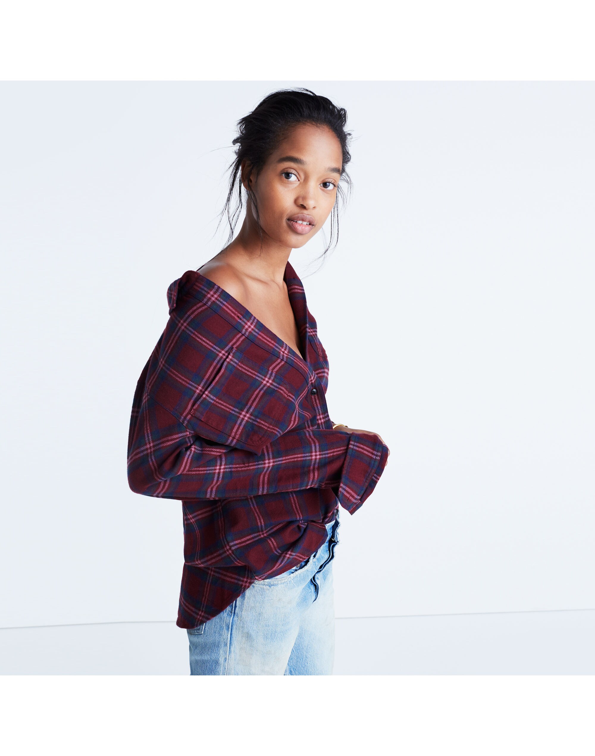 Flannel Classic Ex-Boyfriend Shirt in Jensen Plaid