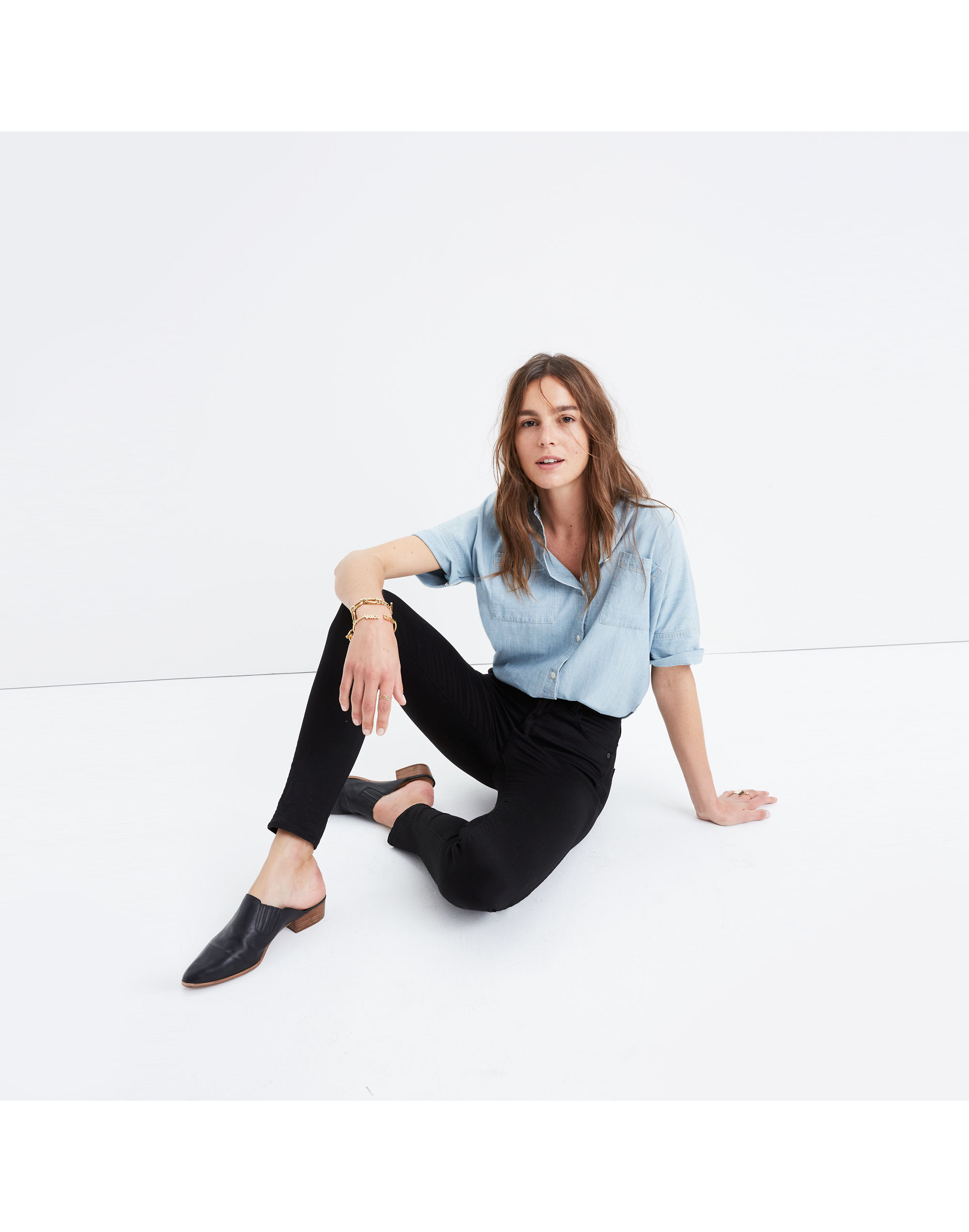 10" High-Rise Skinny Jeans in Carbondale Wash