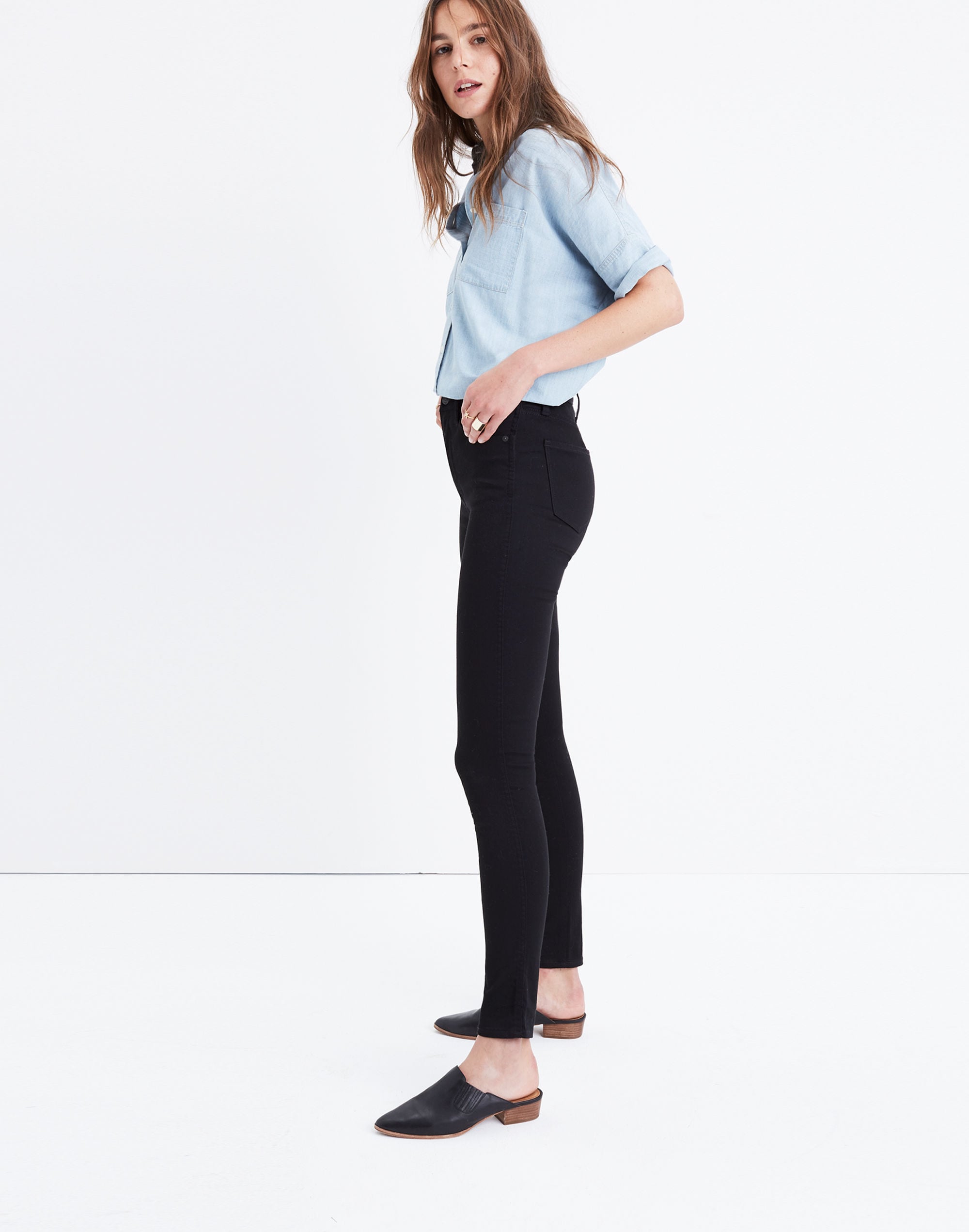 Tall 10" High-Rise Skinny Jeans in Carbondale Wash