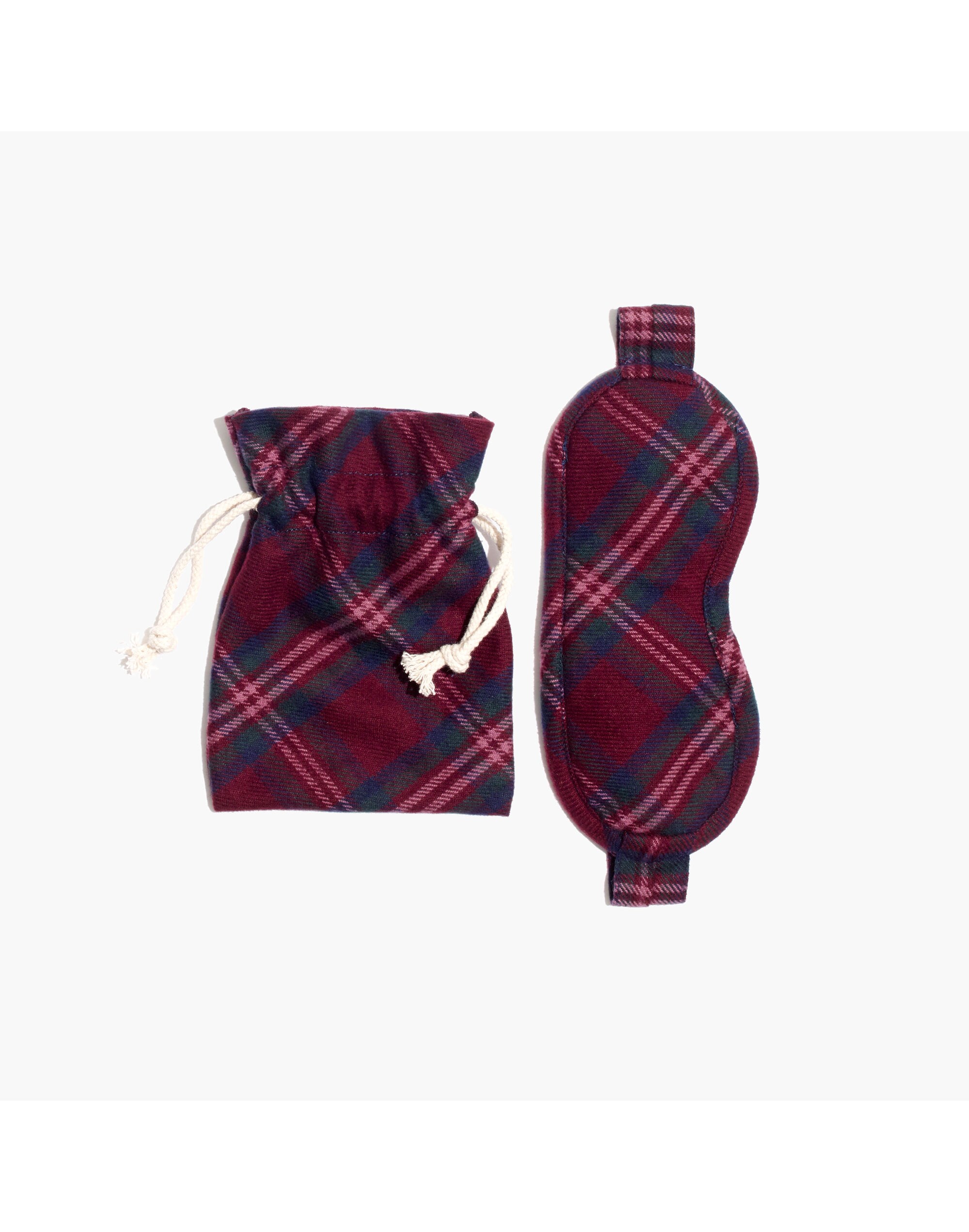 Flannel Shut-Eye Sleep Mask in Jensen Plaid