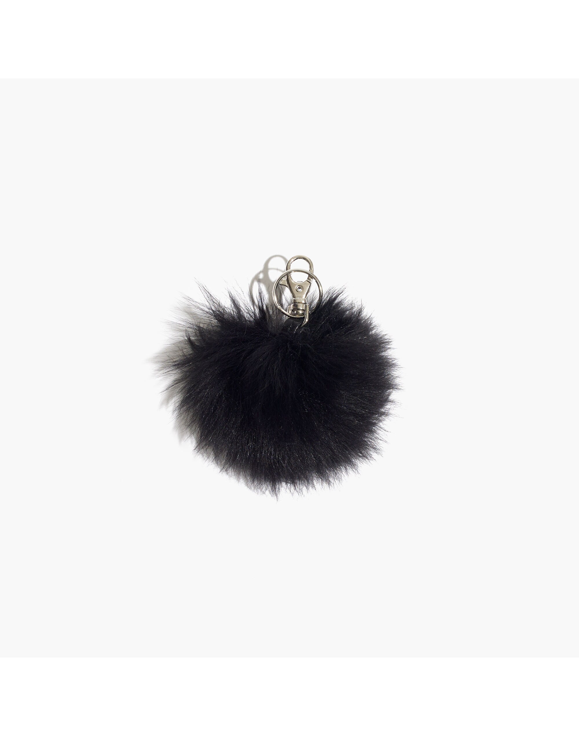 madewell x owen barry&trade; toscana shearling keychain