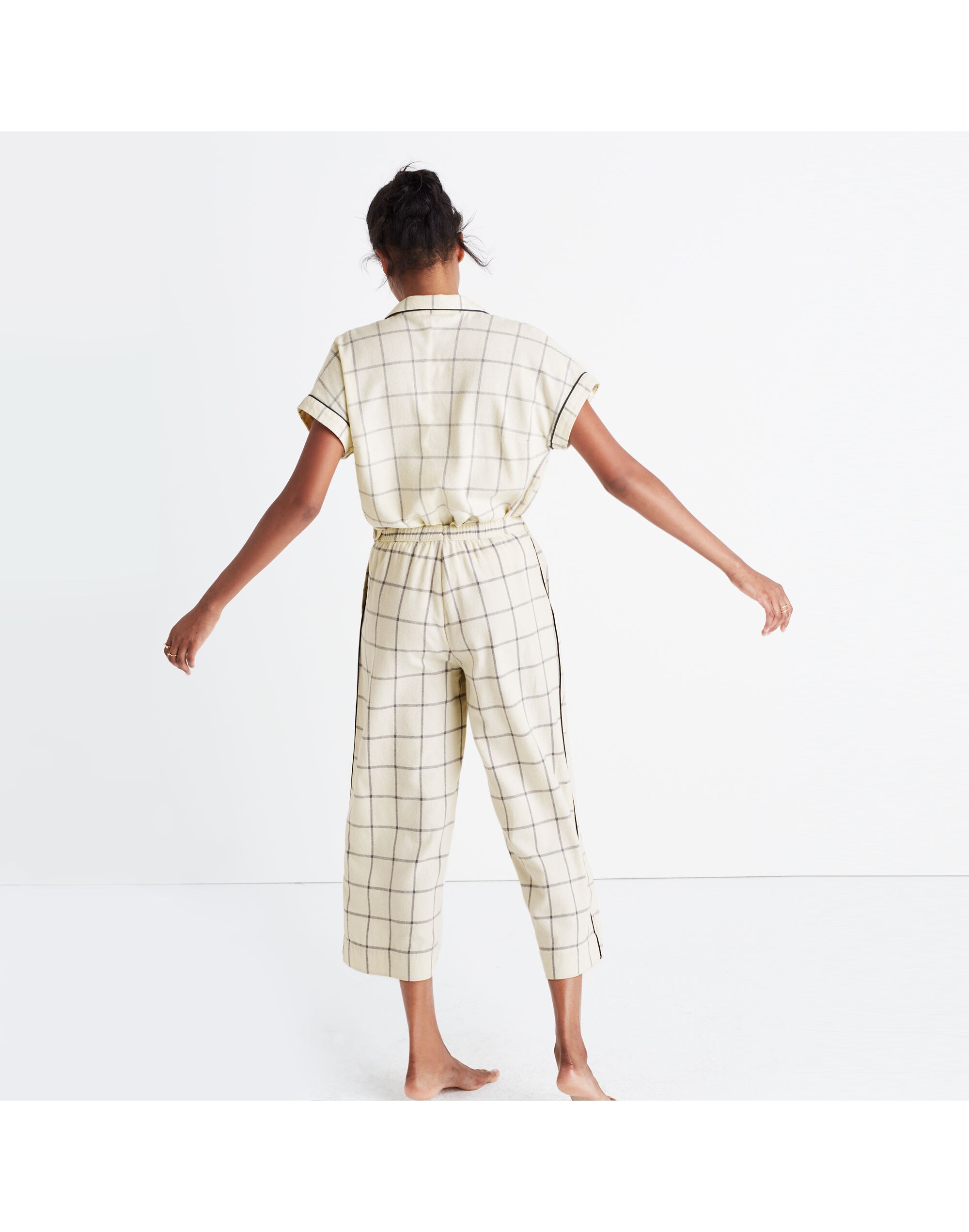 Flannel Bedtime Pajama Pants in Windowpane