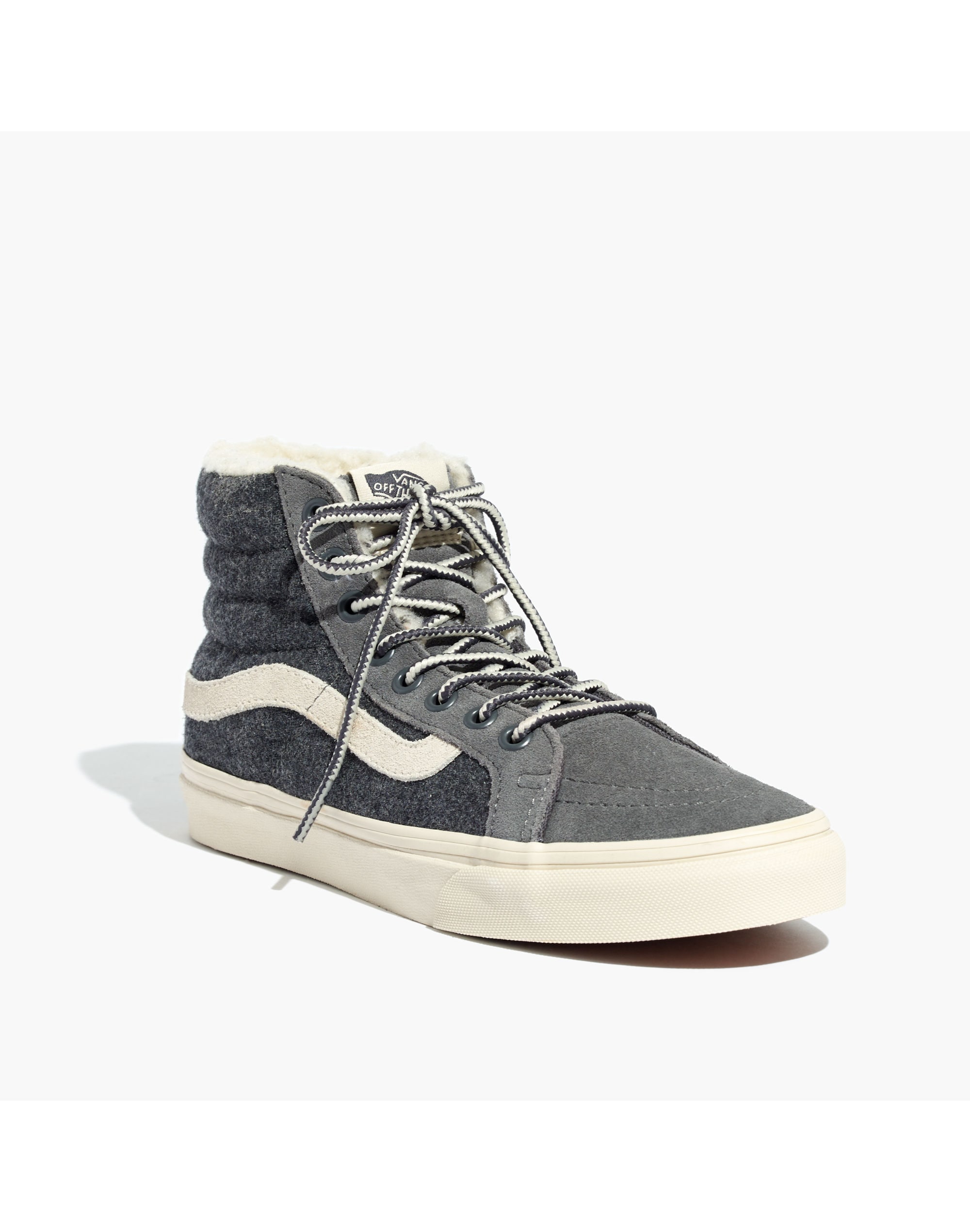 Madewell x Vans&reg; Unisex Weatherized Classic Sk8-Hi High-Top Sneakers