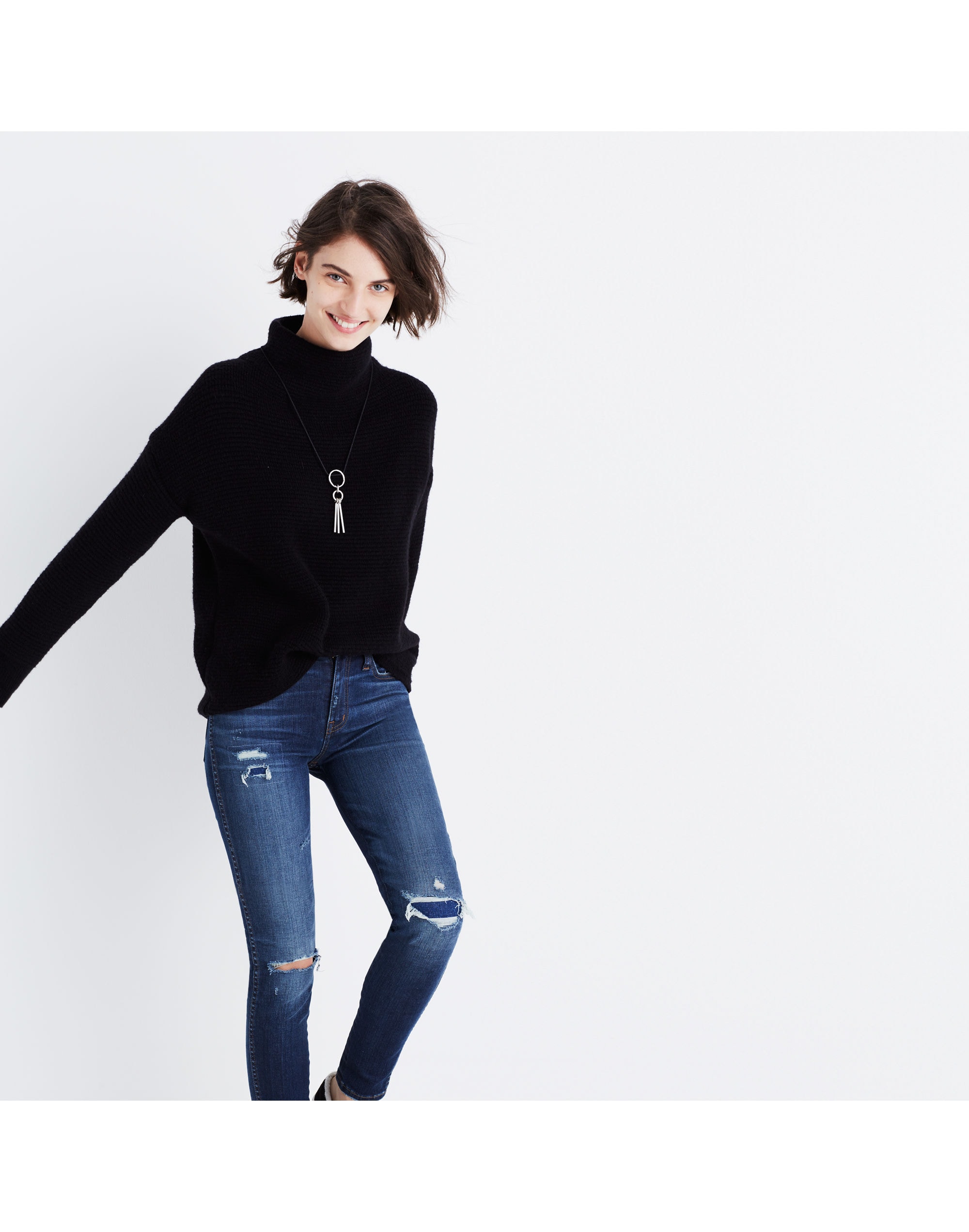southfield mockneck sweater