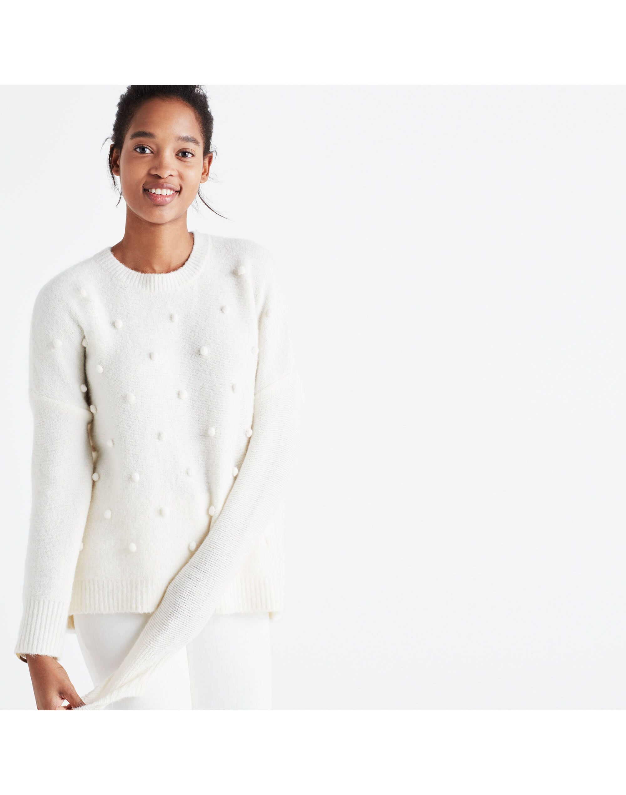 Bobble Pullover Sweater