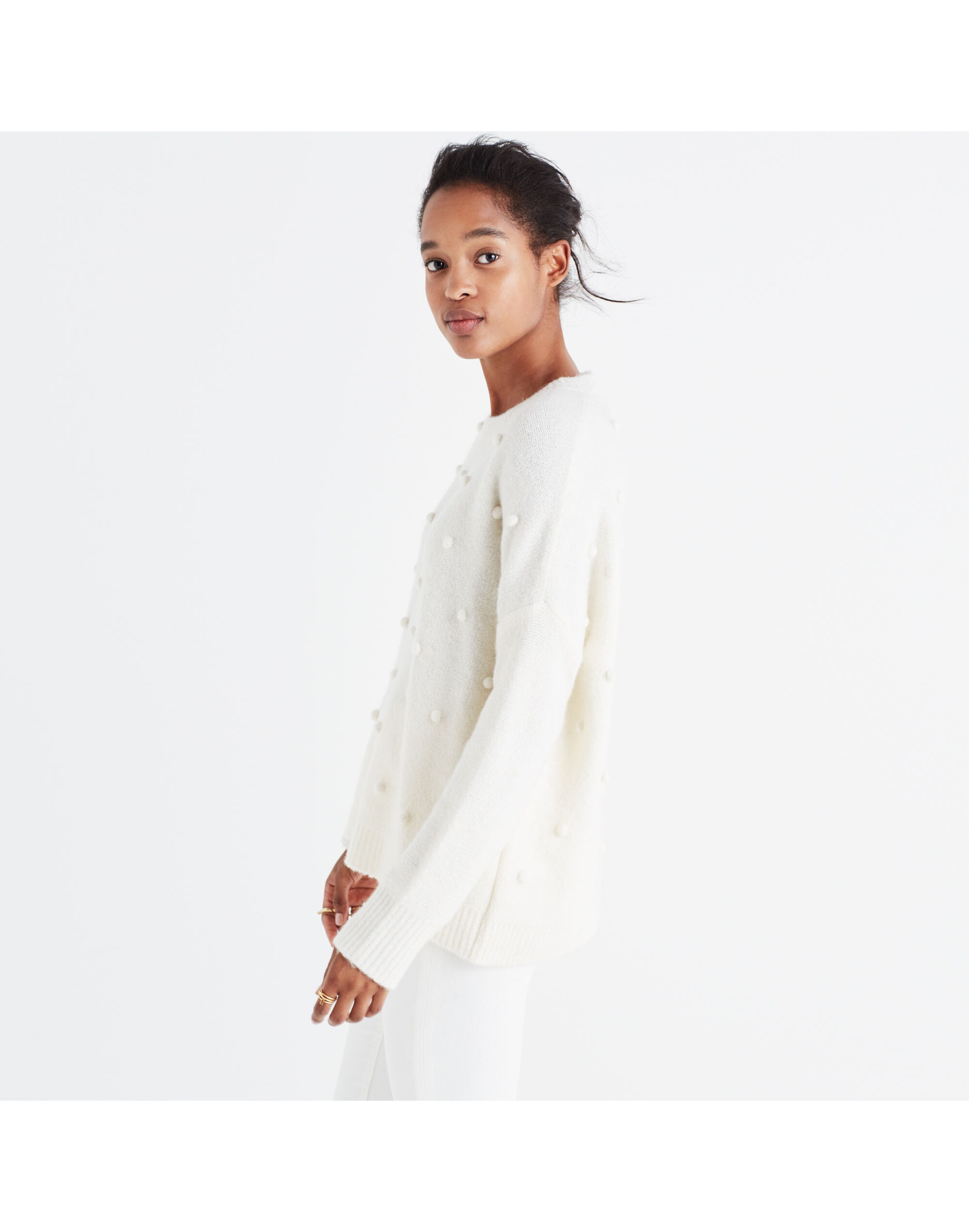 Bobble Pullover Sweater