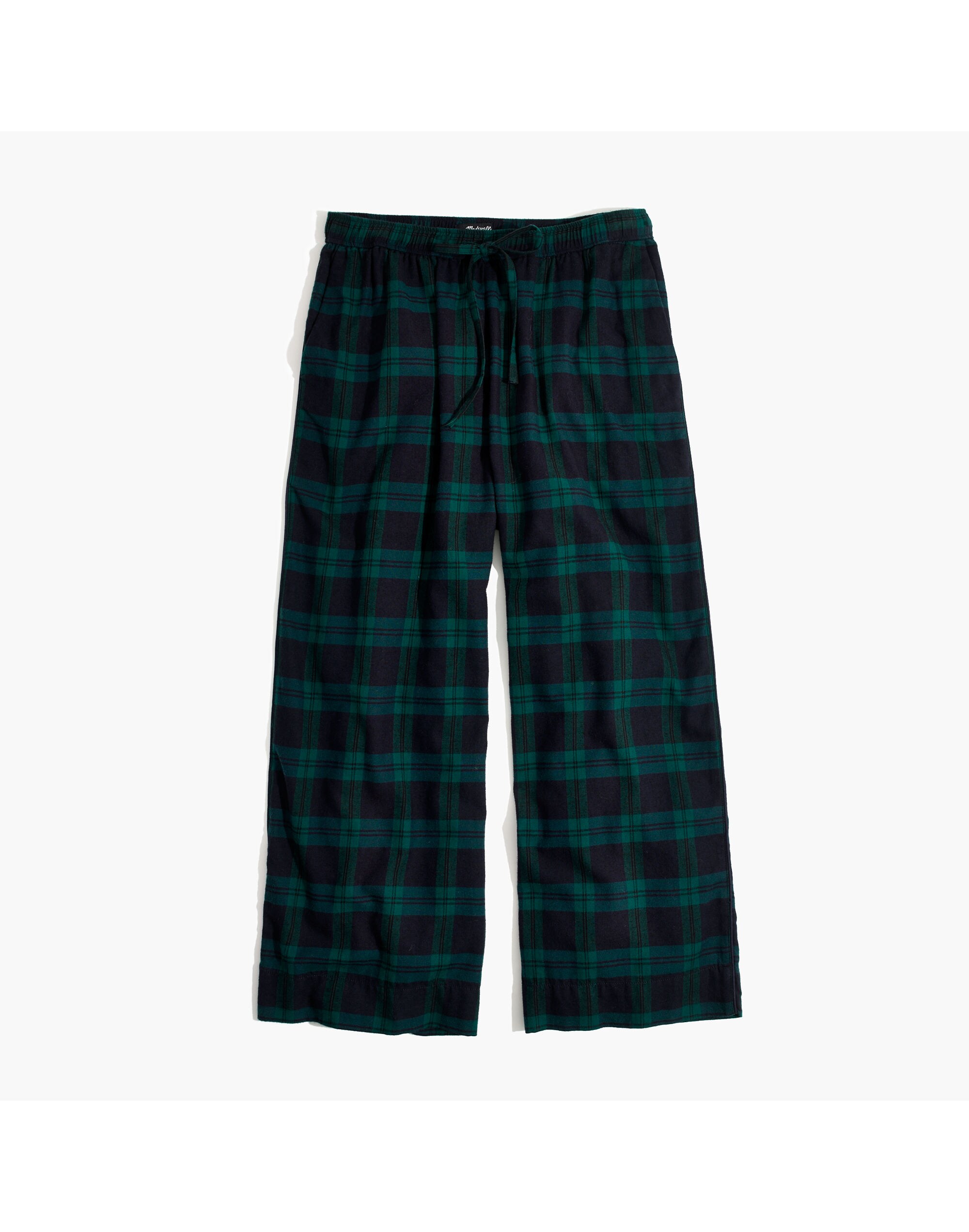 Flannel Bedtime Pajama Pants in Dark Plaid