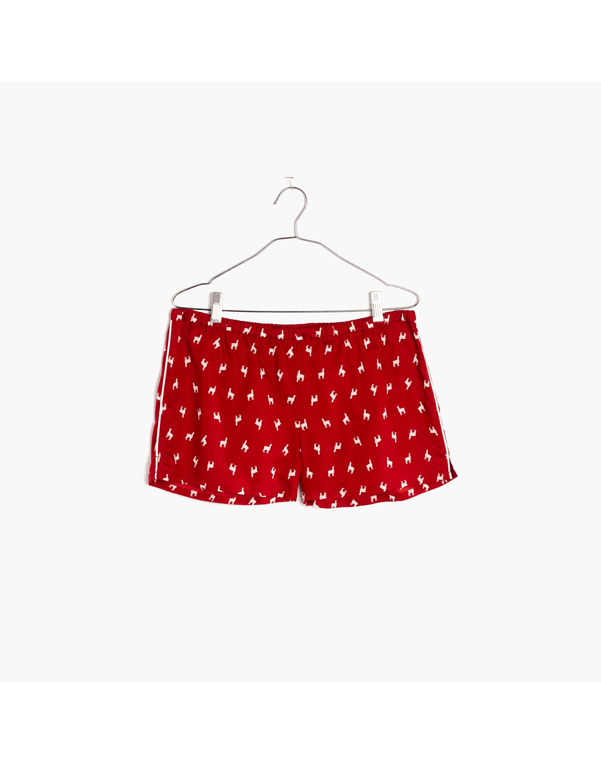 Bedtime Pajama Shorts in Llama-Rama