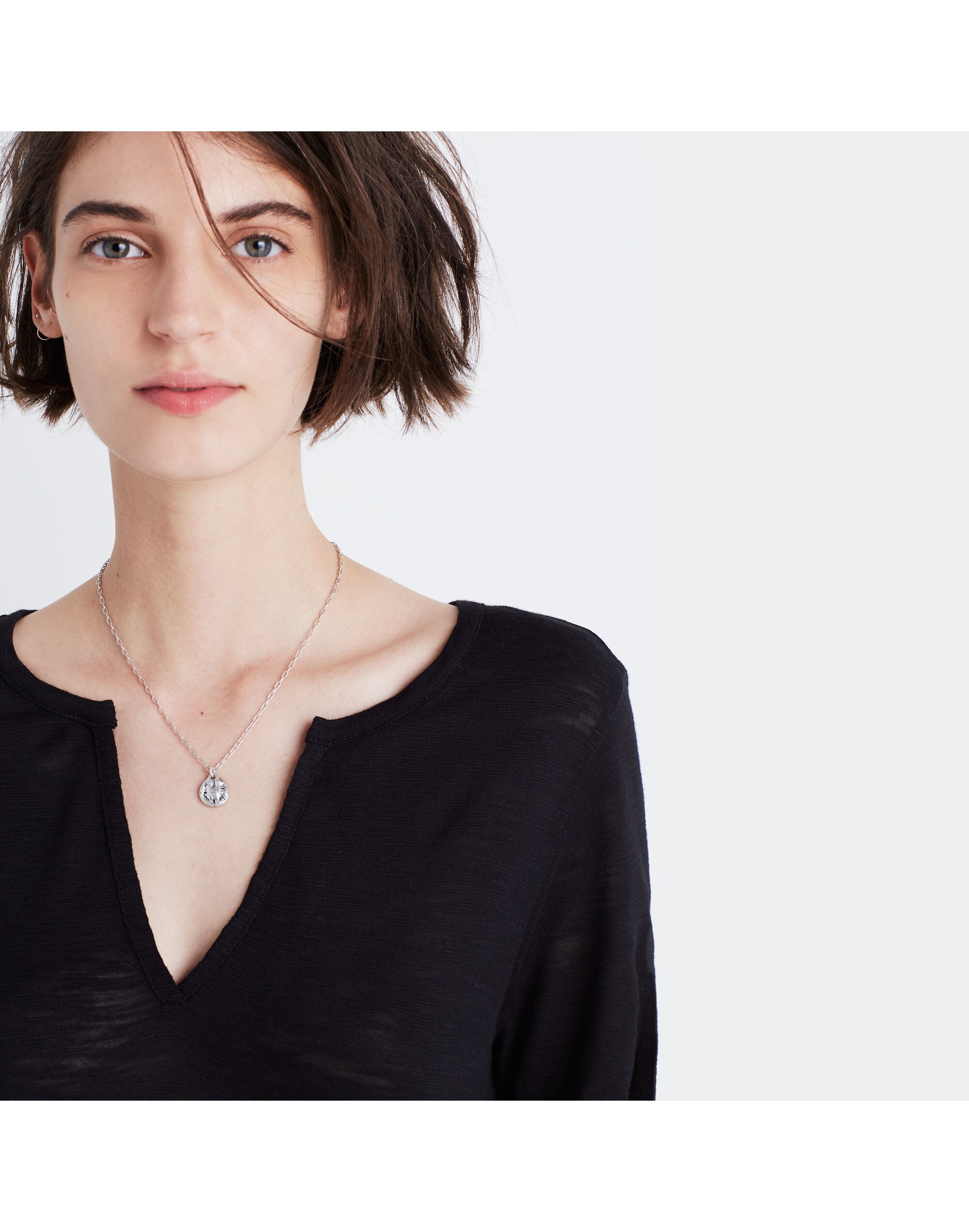 Anthem Split-Neck Tee