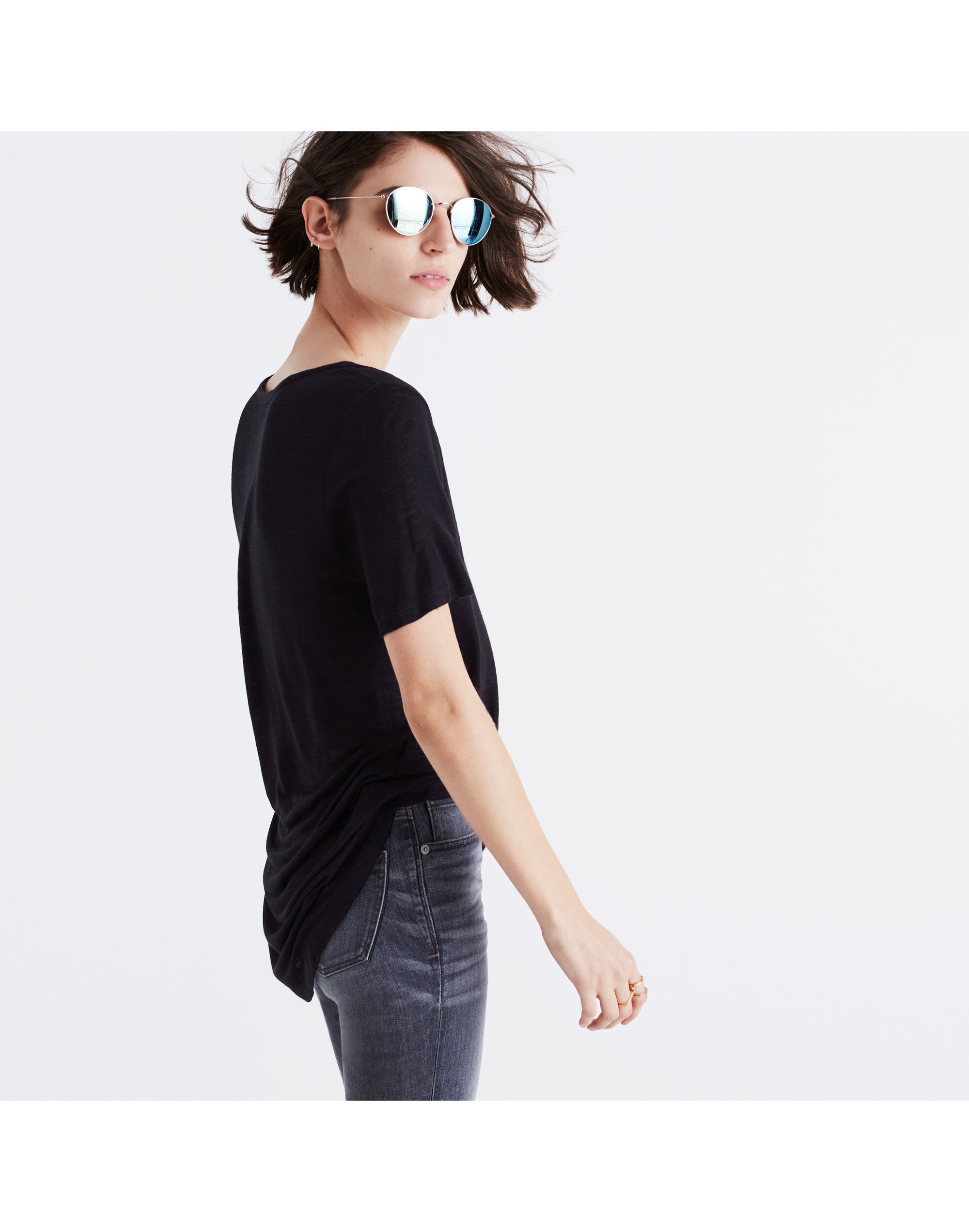 Anthem Split-Neck Tee