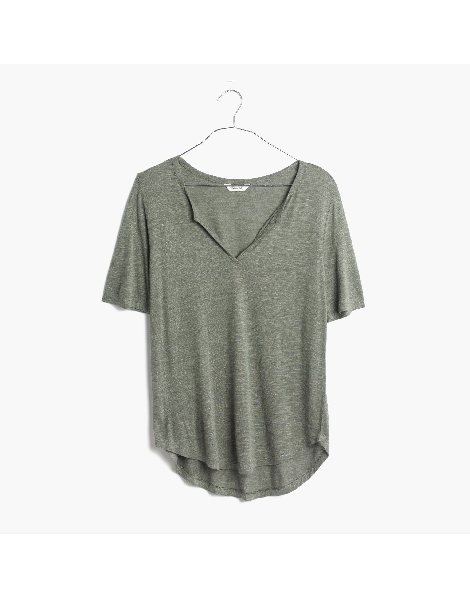 Anthem Split-Neck Tee