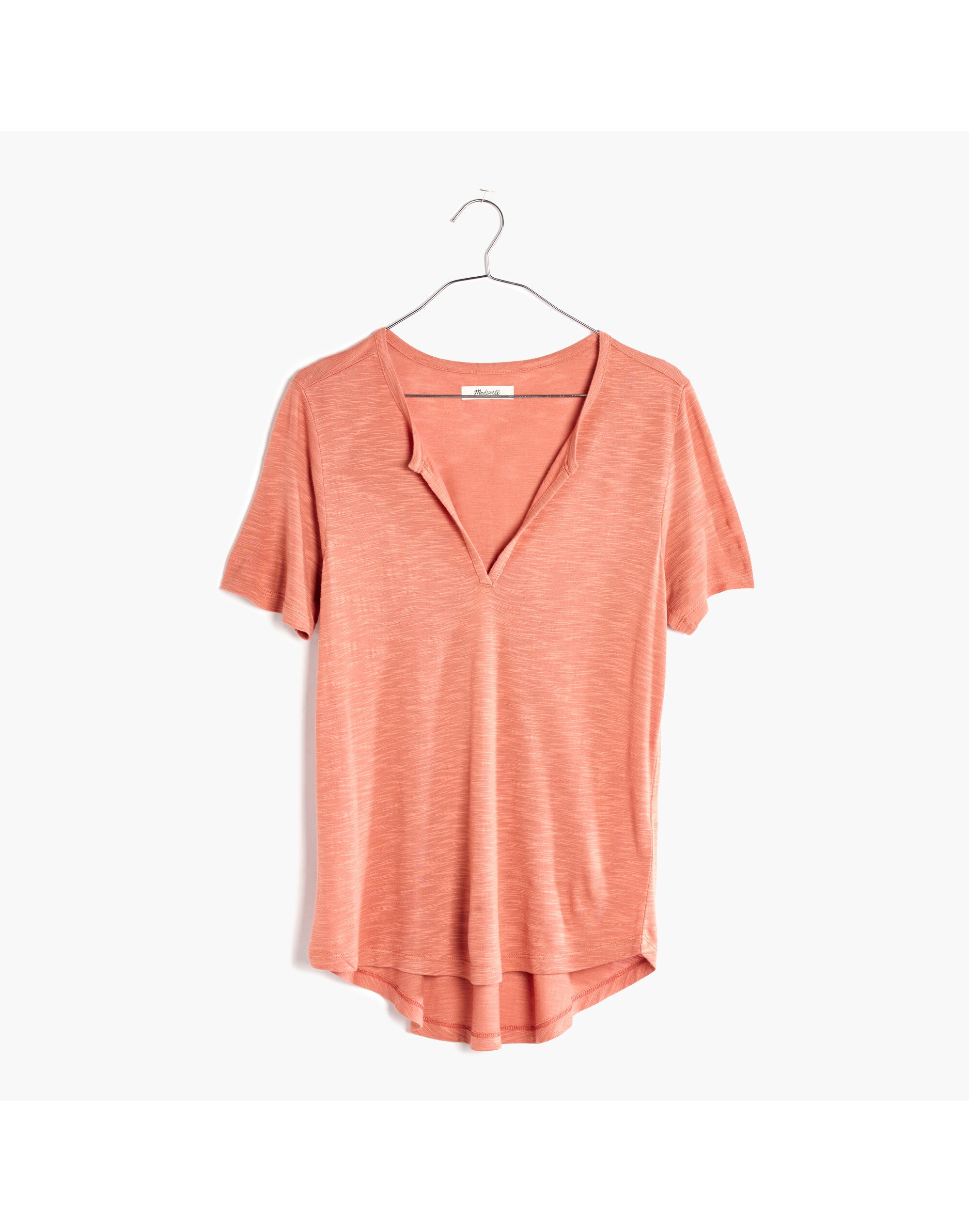 Anthem Split-Neck Tee