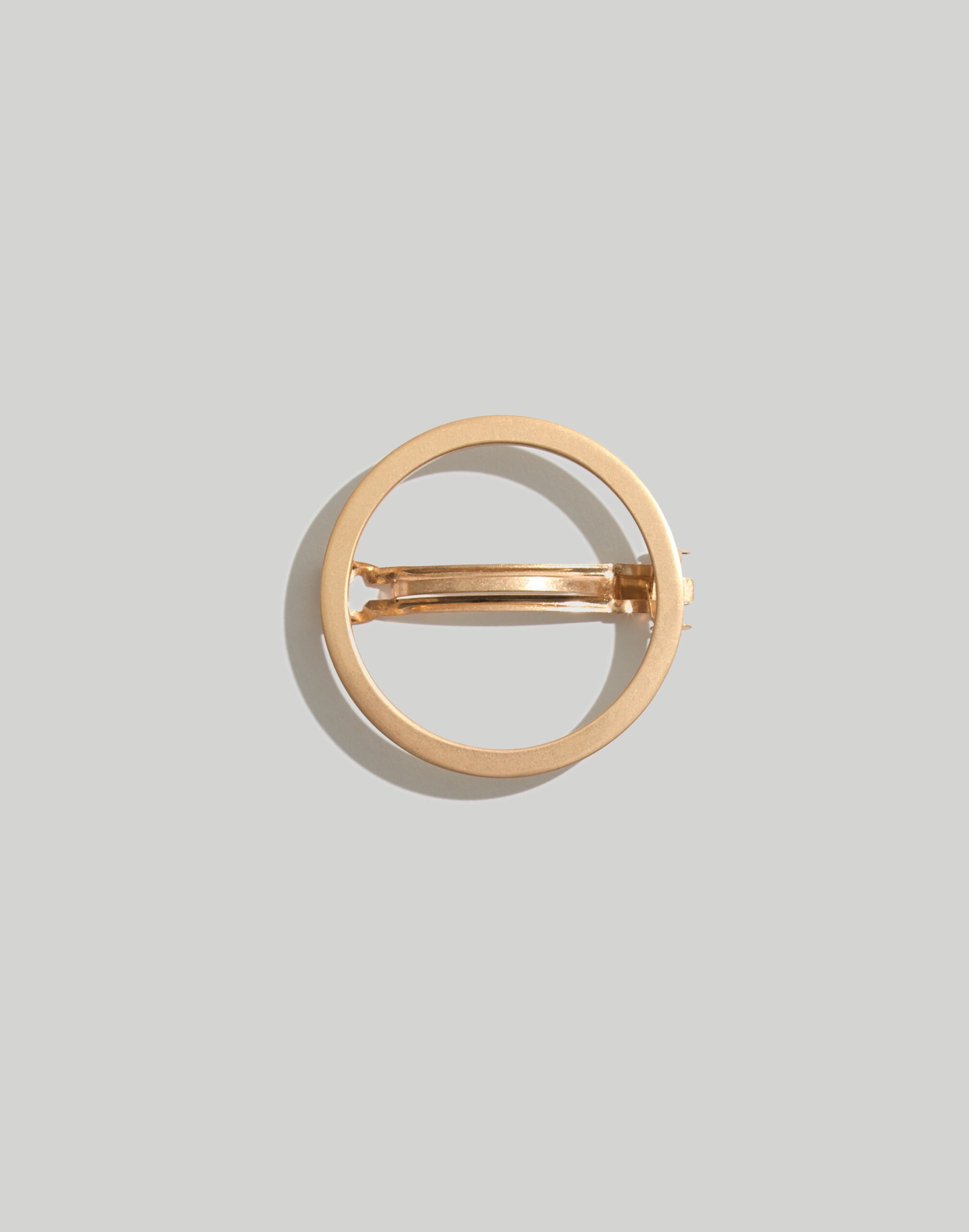 chunky circle hair clip