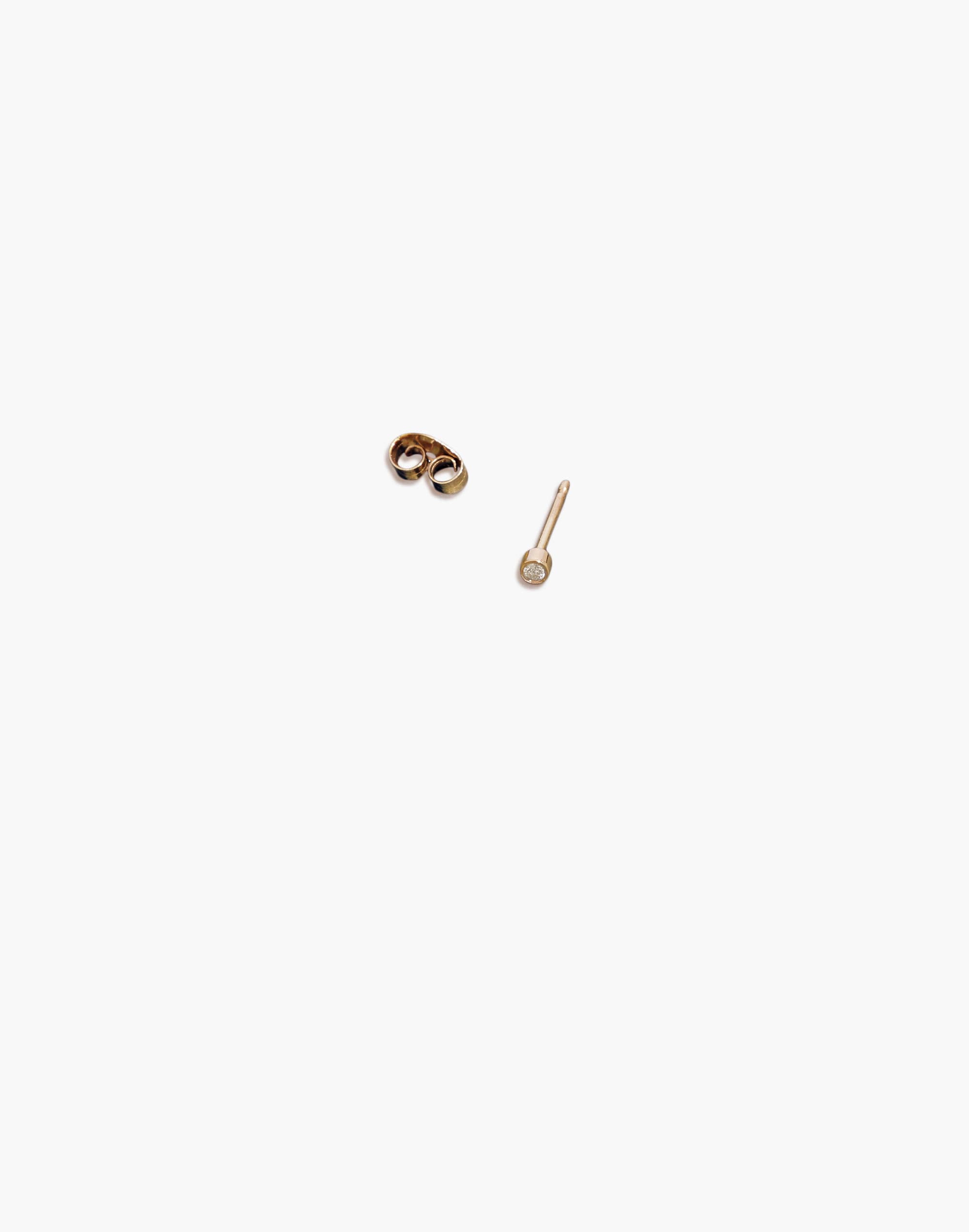 Madewell x Still House&trade; 14k Gold Lona Diamond Stud Earring