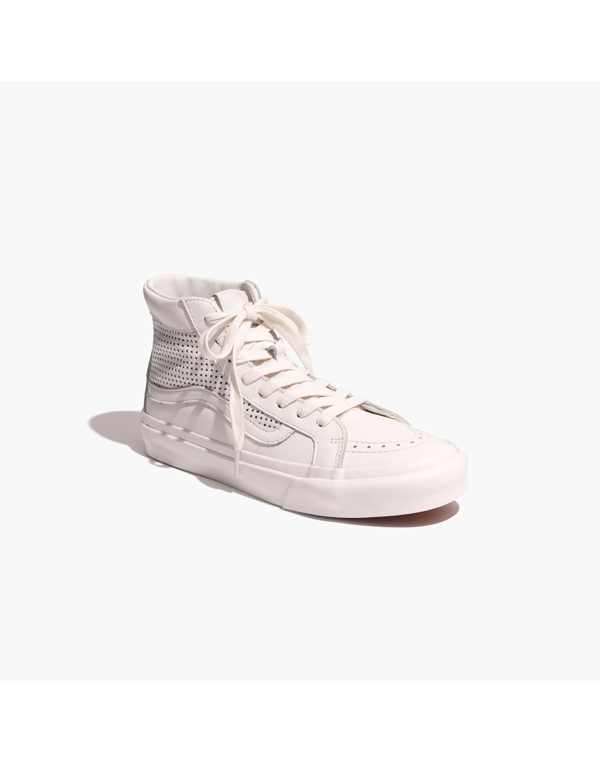 Vans&reg; Unisex Sk8-Hi Slim High-Top Sneakers in Perforated Leather