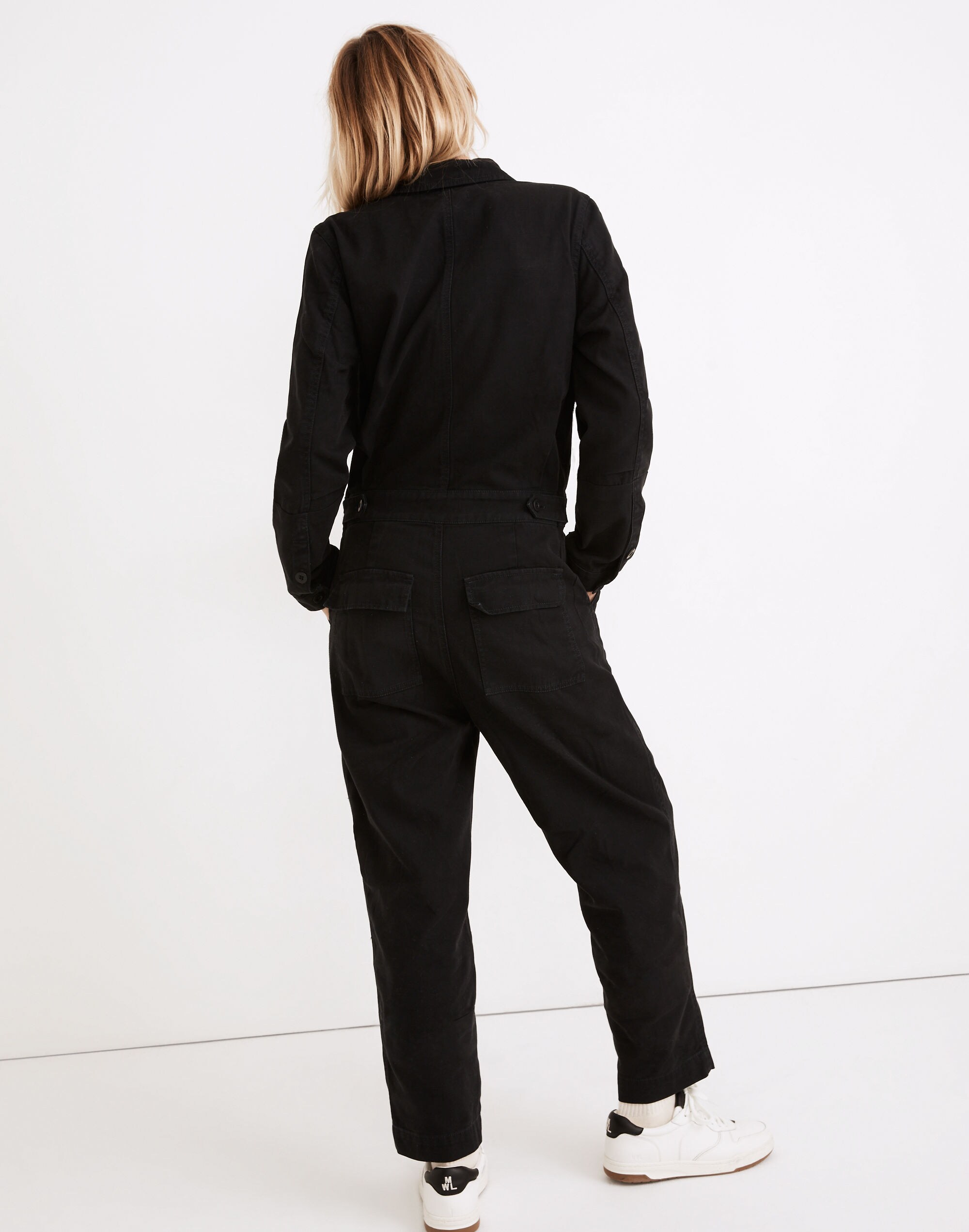 Petite Signature Coverall Jumpsuit