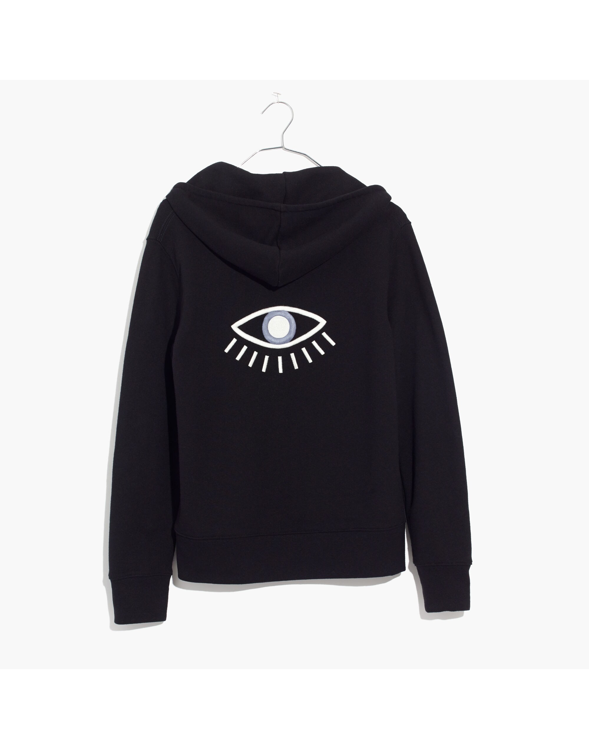 Embroidered Eye Hoodie Sweatshirt