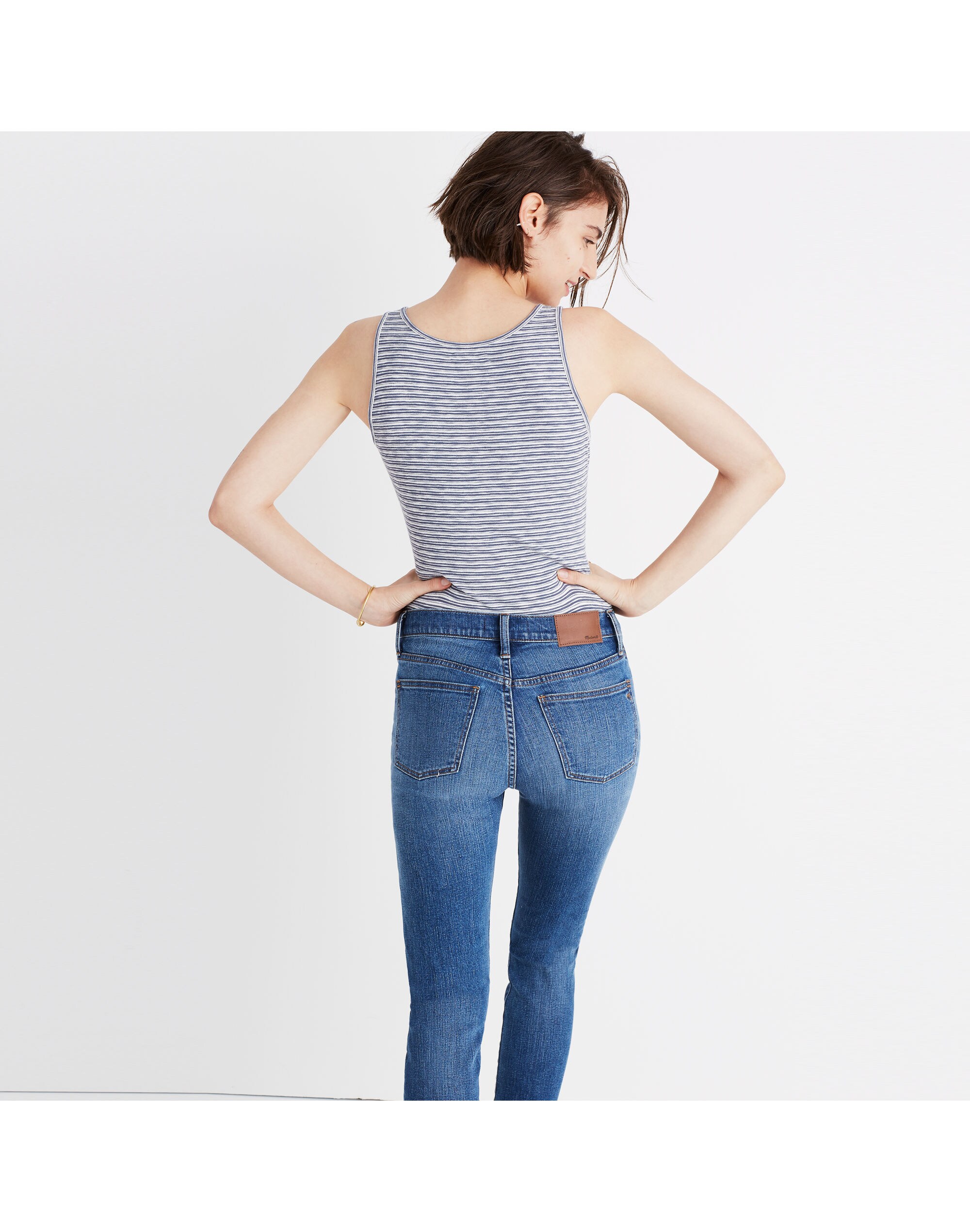 Indie Henley Bodysuit in Stripe