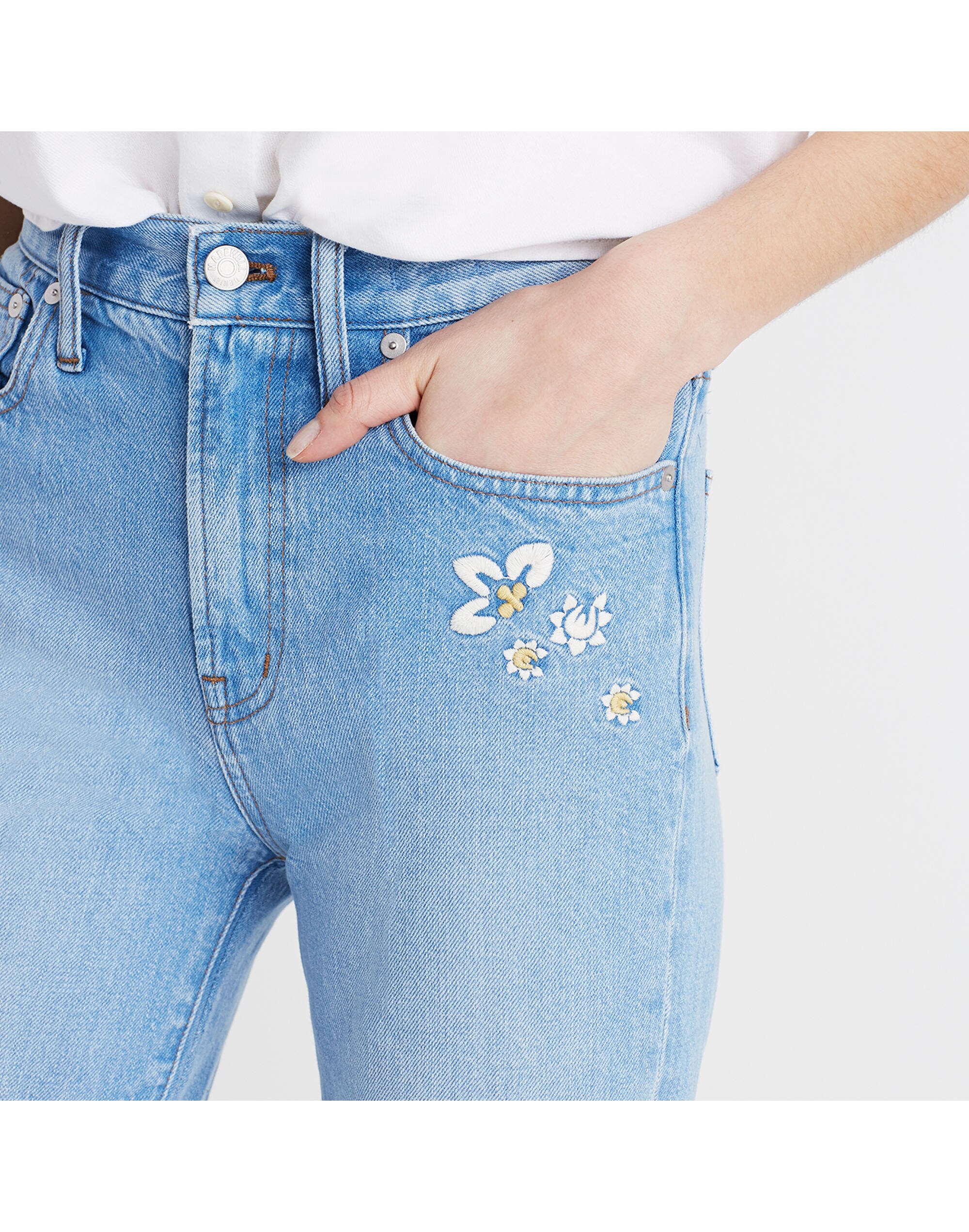 The Perfect Summer Jean: Embroidered Edition