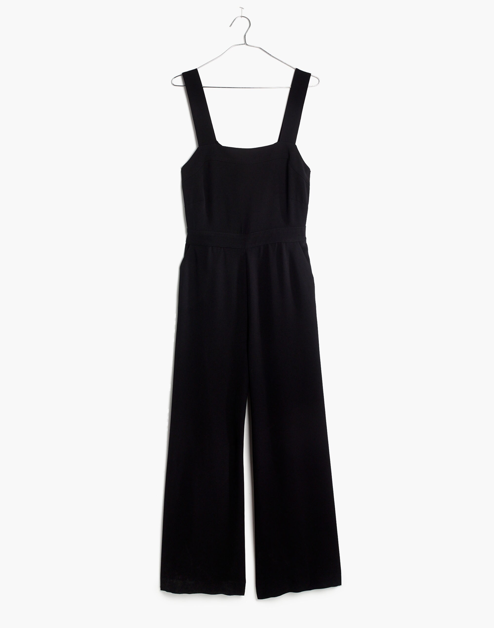 Apron Bow-Back Jumpsuit