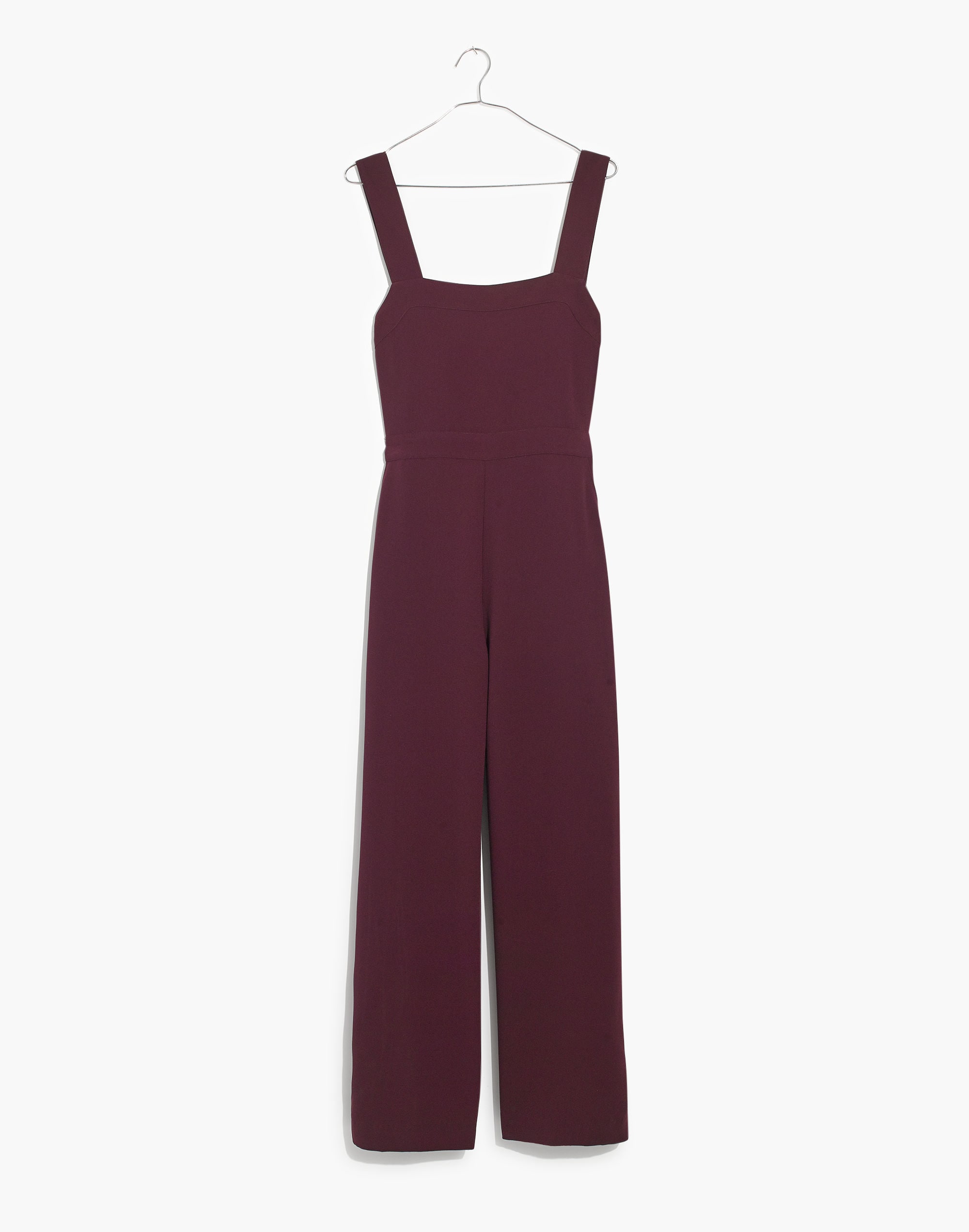 Apron Bow-Back Jumpsuit
