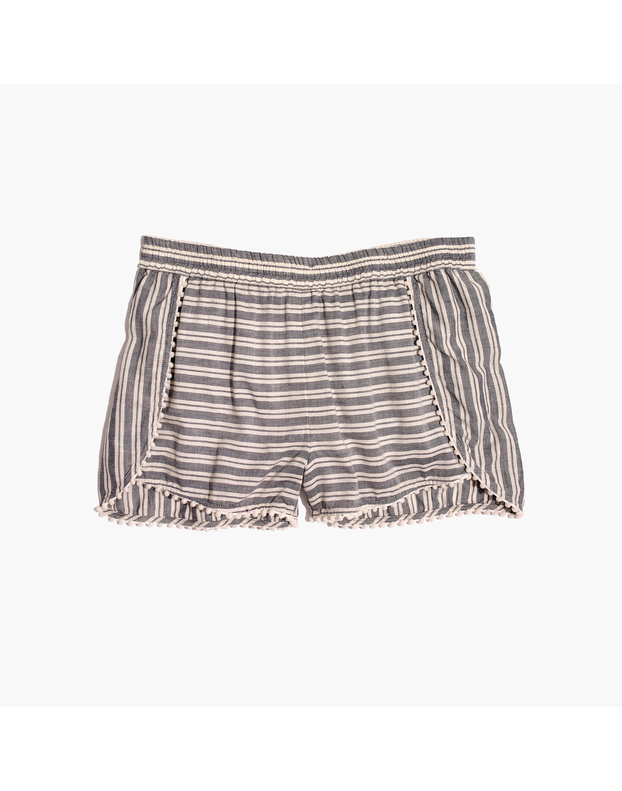Oahu Cover-Up Shorts in Stripe