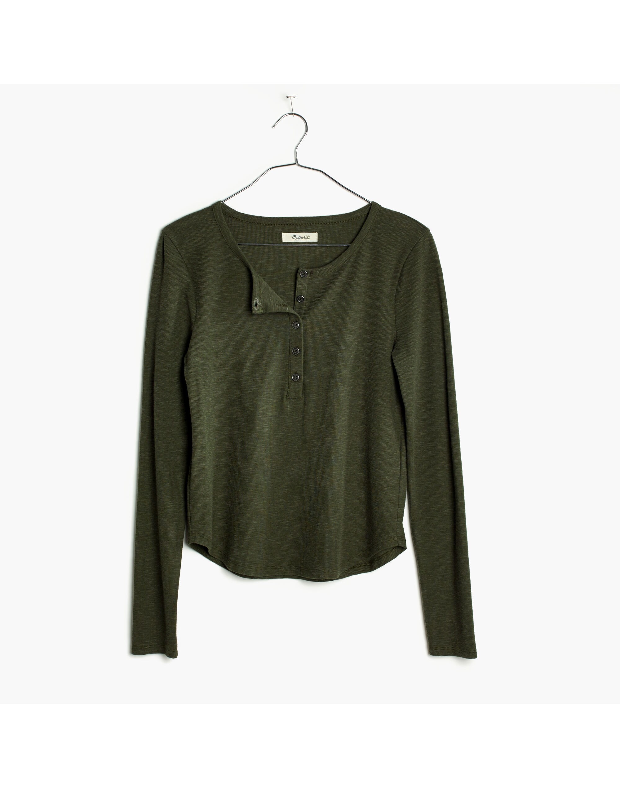 Sound Ribbed Henley Tee