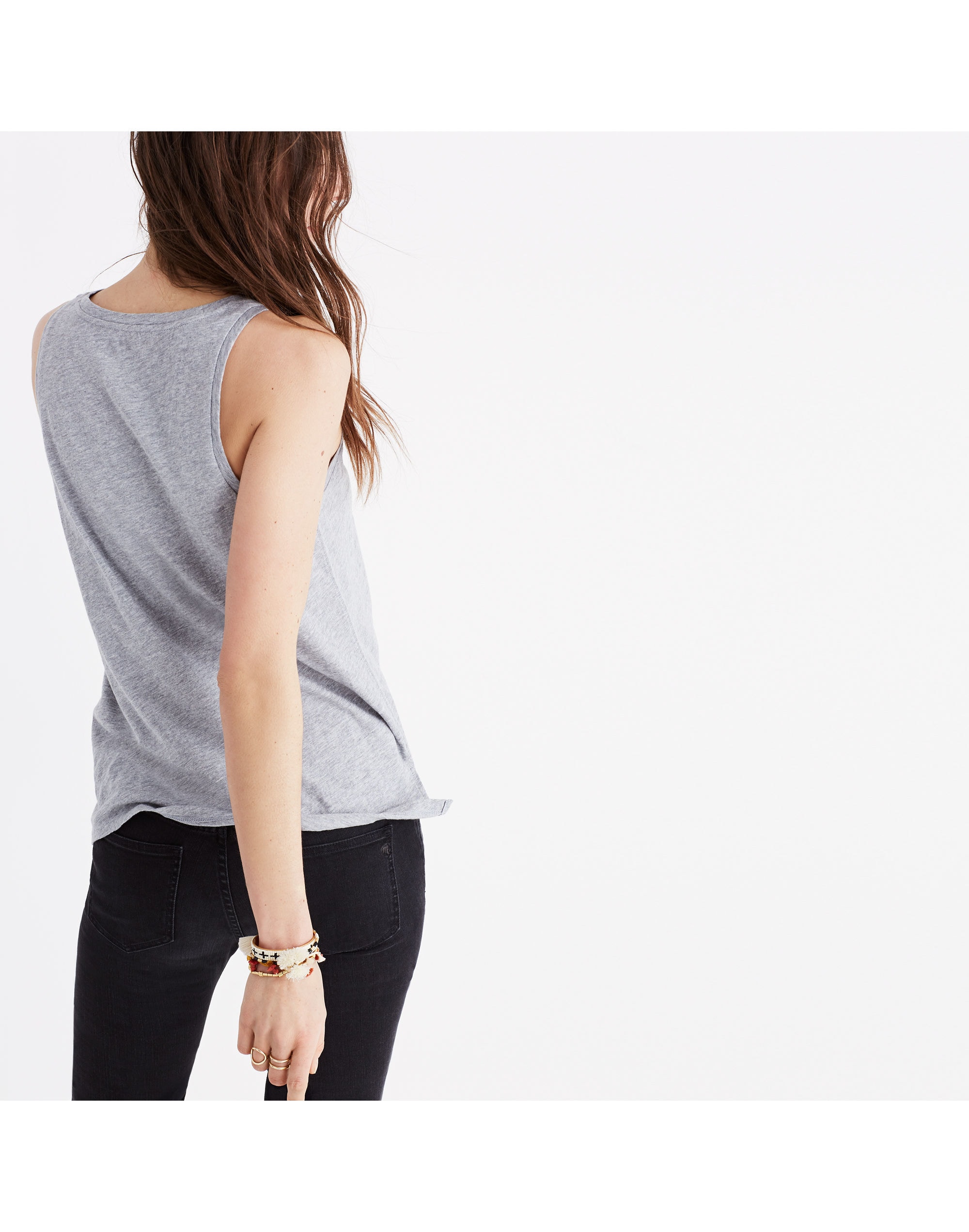 Whisper Cotton Scoop Tank Top