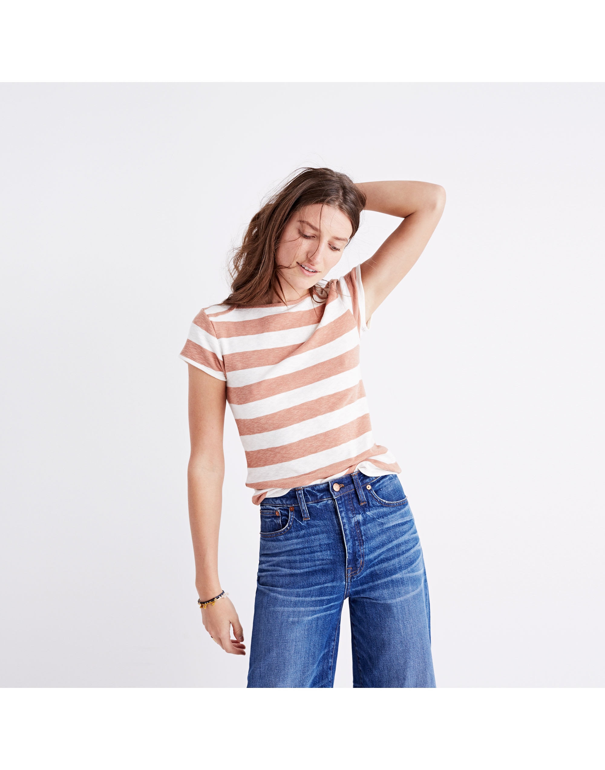 Musical Tee in Rugby Stripe