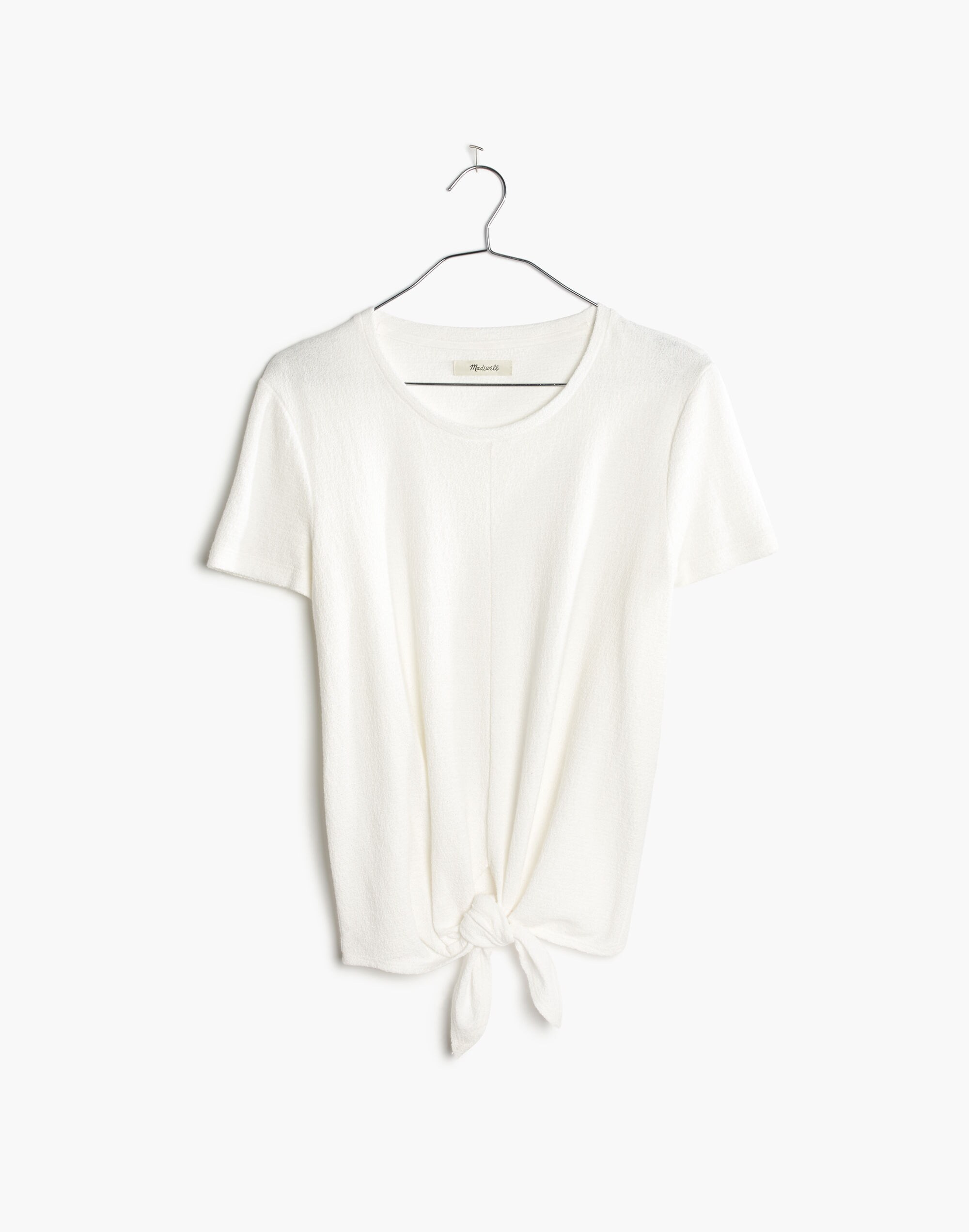 Texture &amp; Thread Modern Tie-Front Top