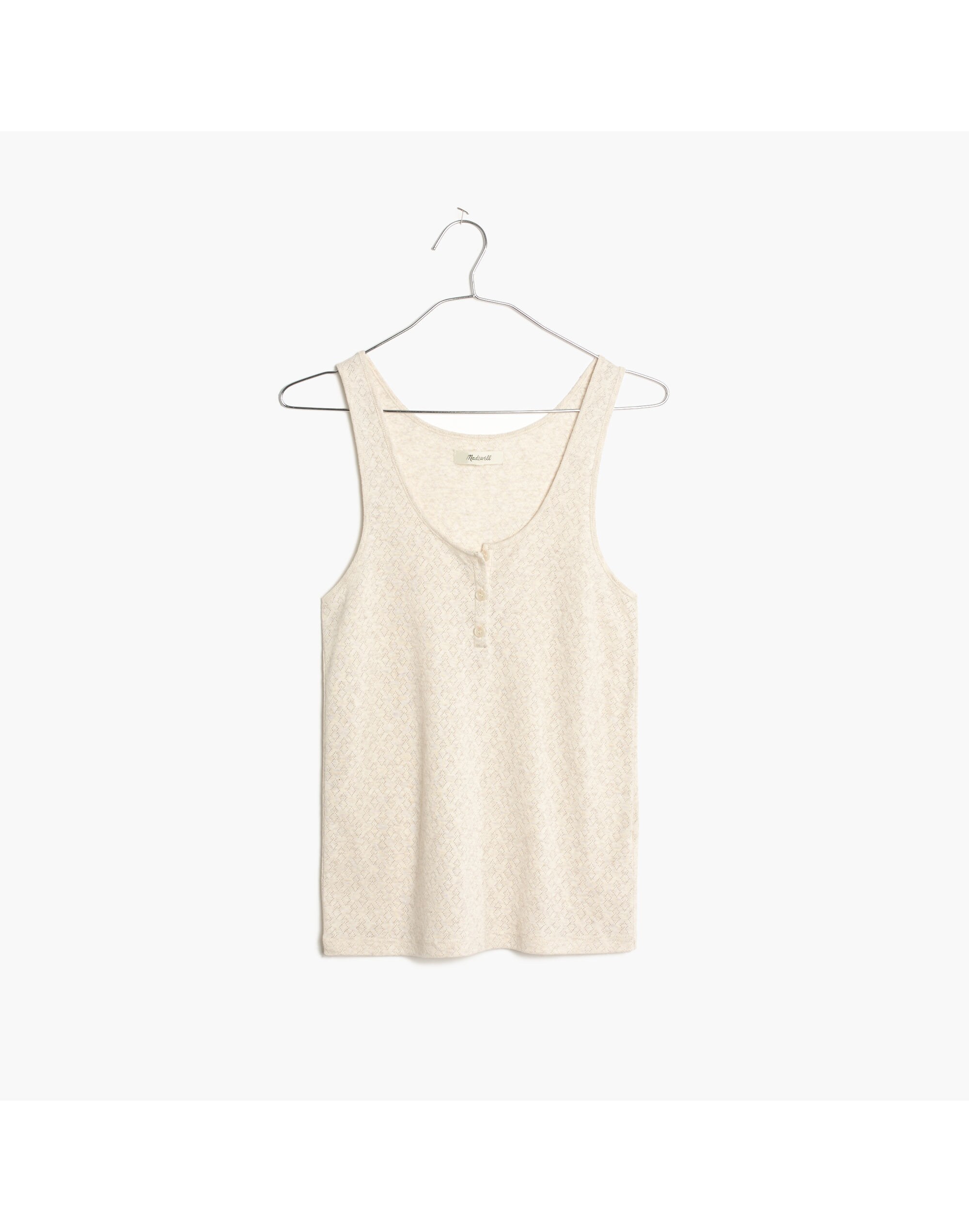 Pointelle Pajama Tank Top