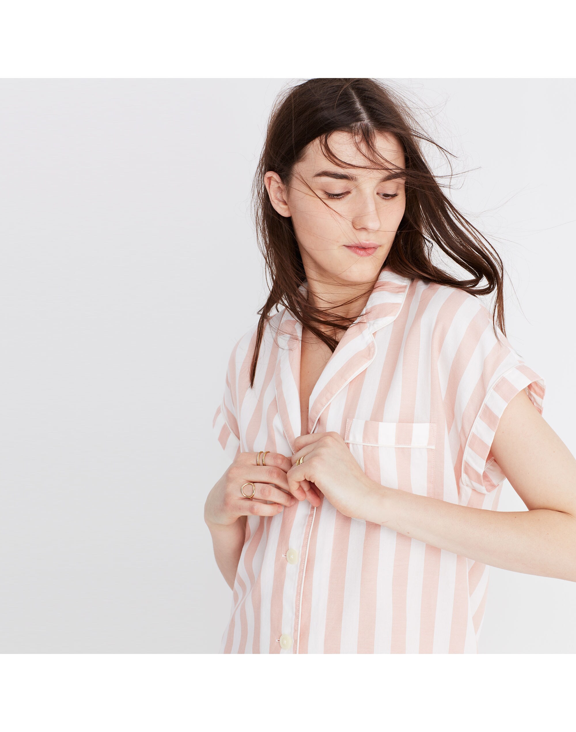 Oxford Bedtime Pajama Top