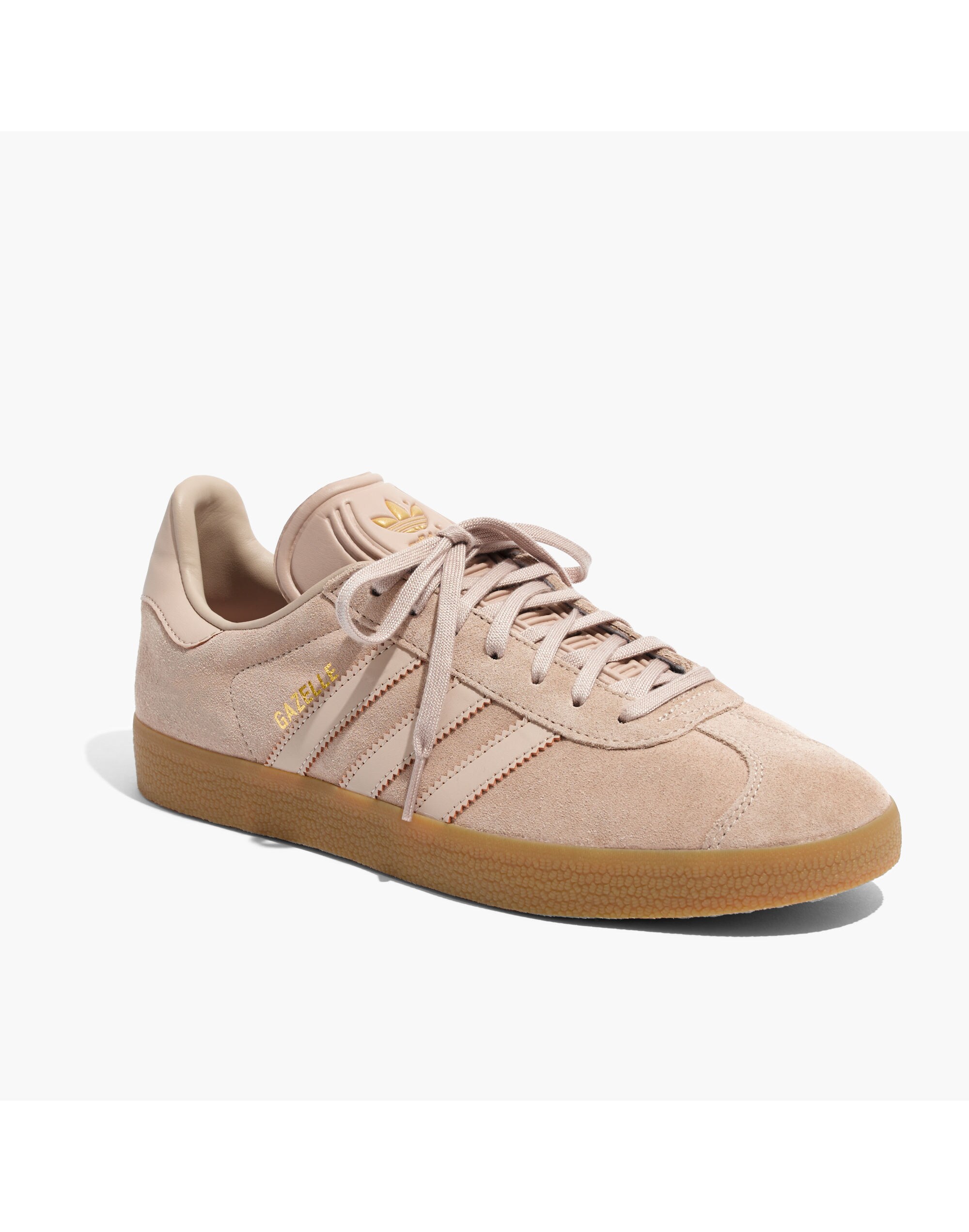 Adidas&reg; Unisex Gazelle&reg; Lace-Up Sneakers in Tan