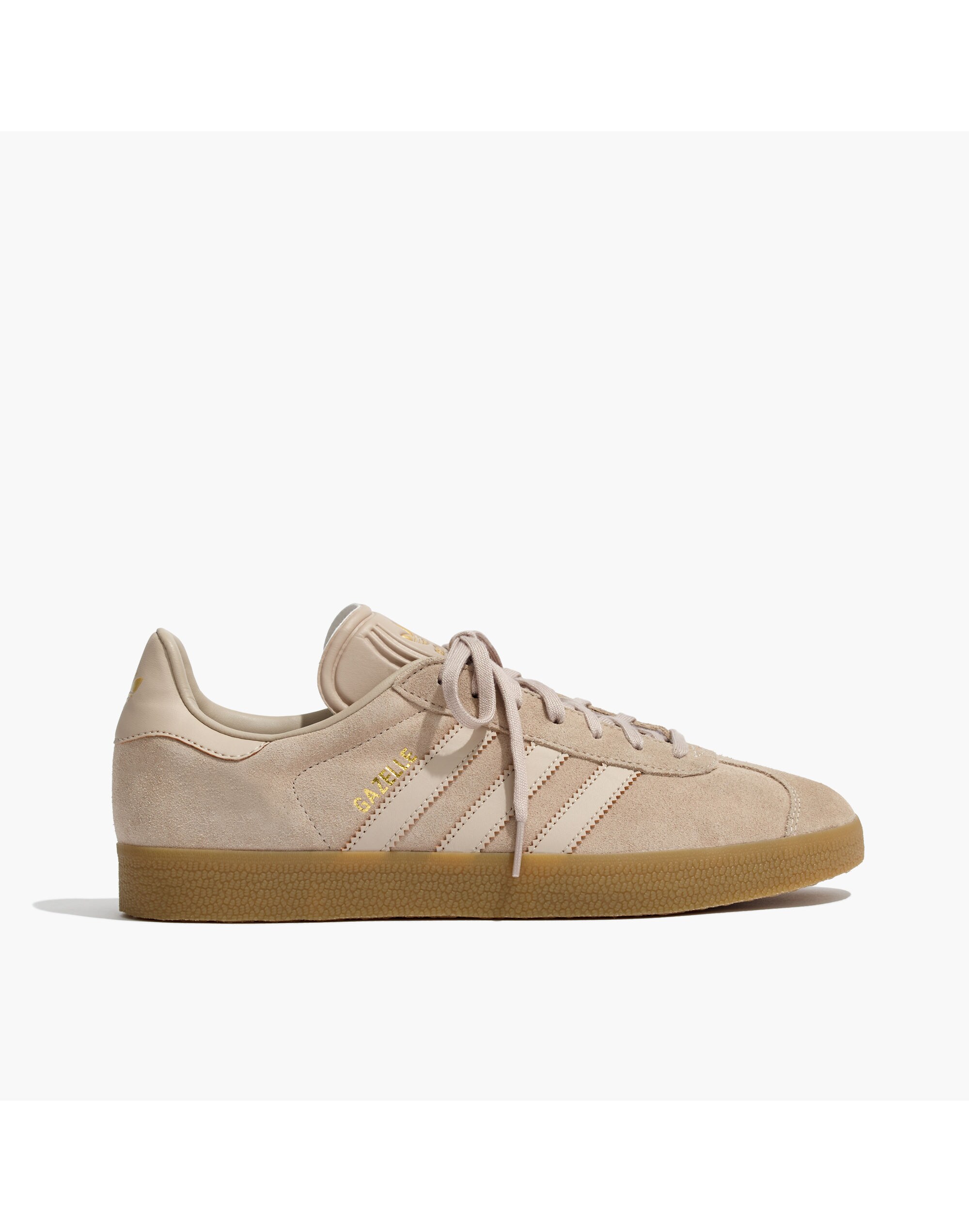 Adidas&reg; Unisex Gazelle&reg; Lace-Up Sneakers in Tan