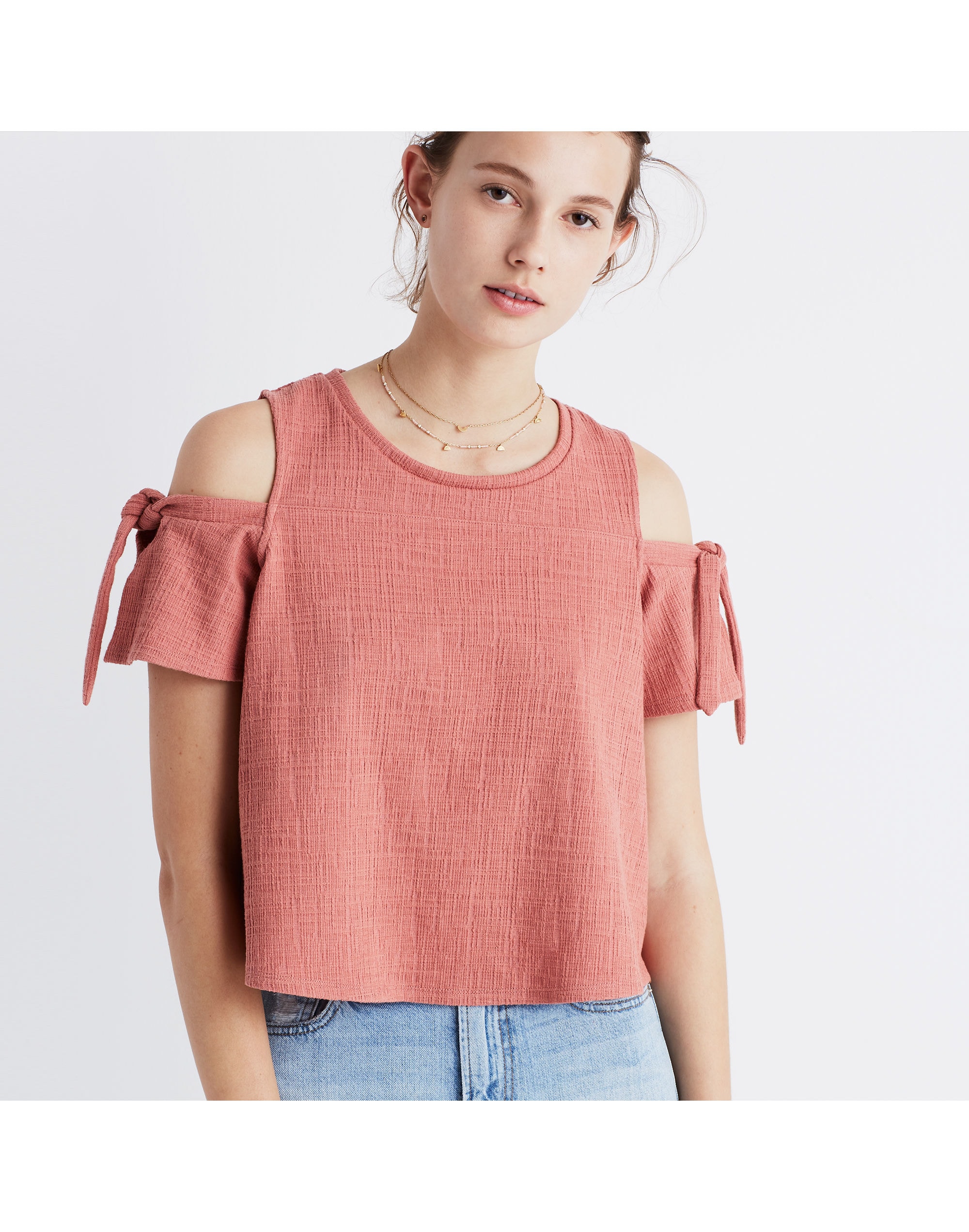 Skylark Cold-Shoulder Top
