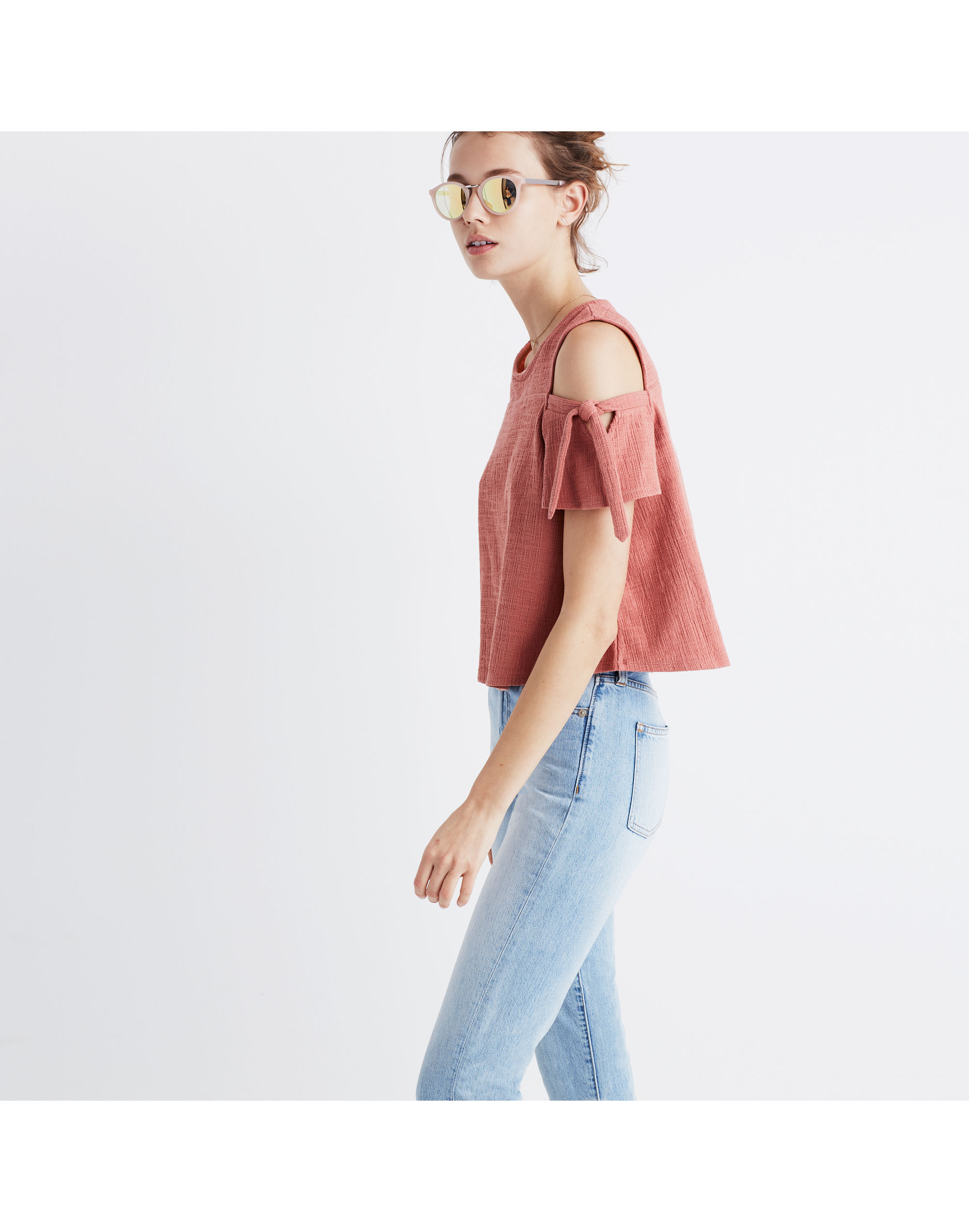 Skylark Cold-Shoulder Top